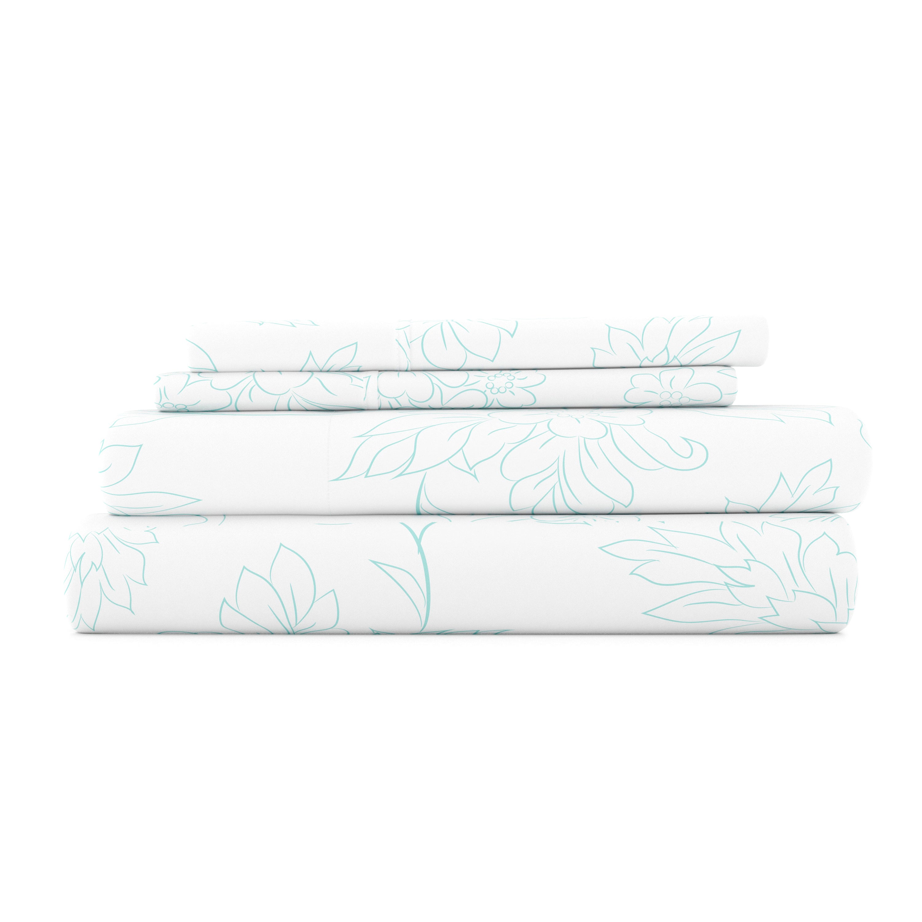 Vines 4-Piece Patterned Sheet Set