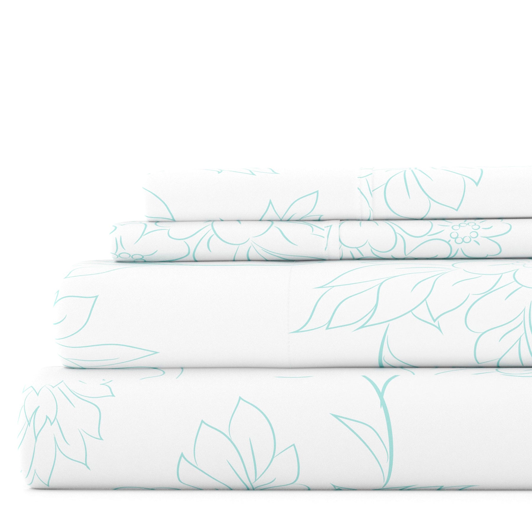 Vines 4-Piece Patterned Sheet Set
