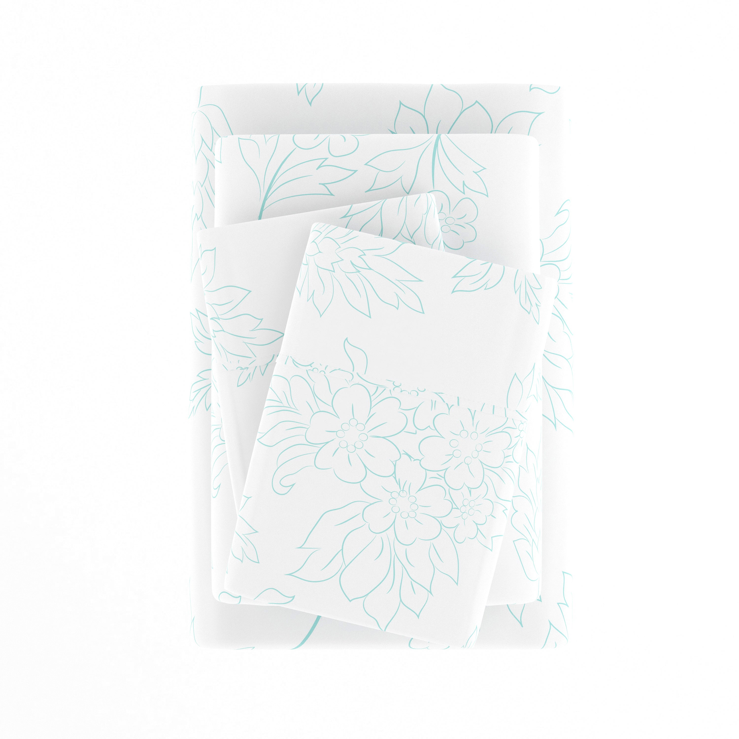 Vines 4-Piece Patterned Sheet Set