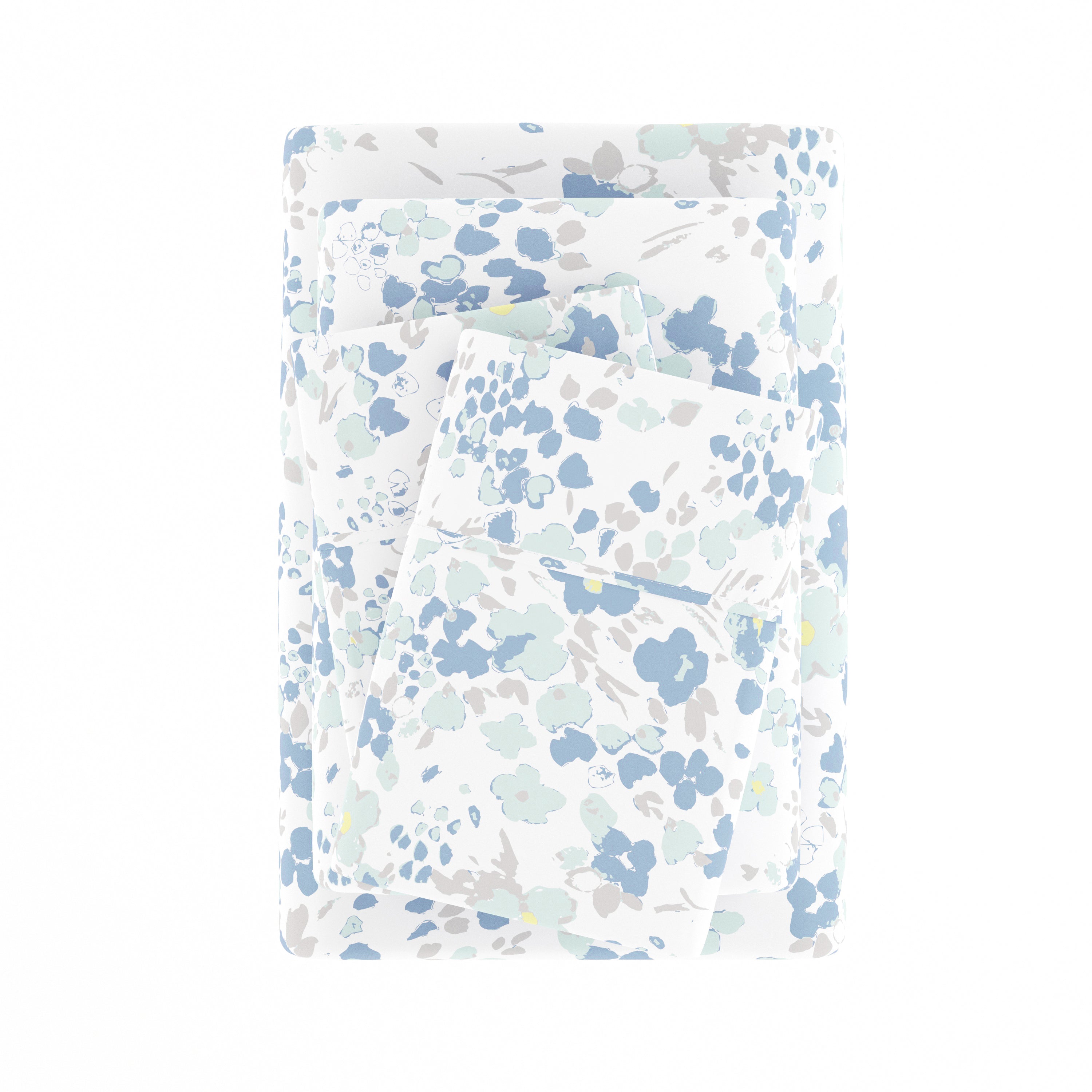 Violets 4-Piece Patterned Sheet Set