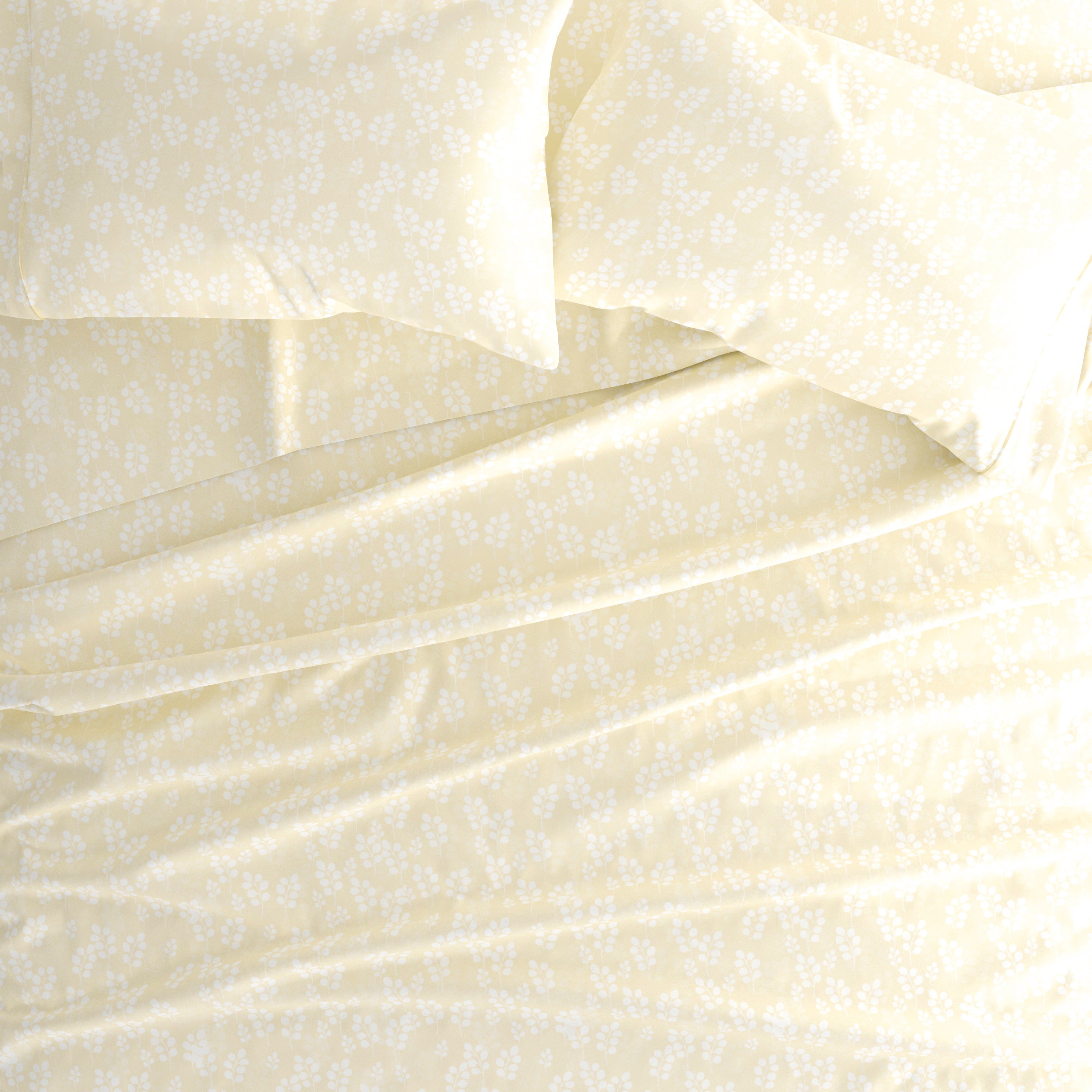Wheatfield 4-Piece Patterned Sheet Set