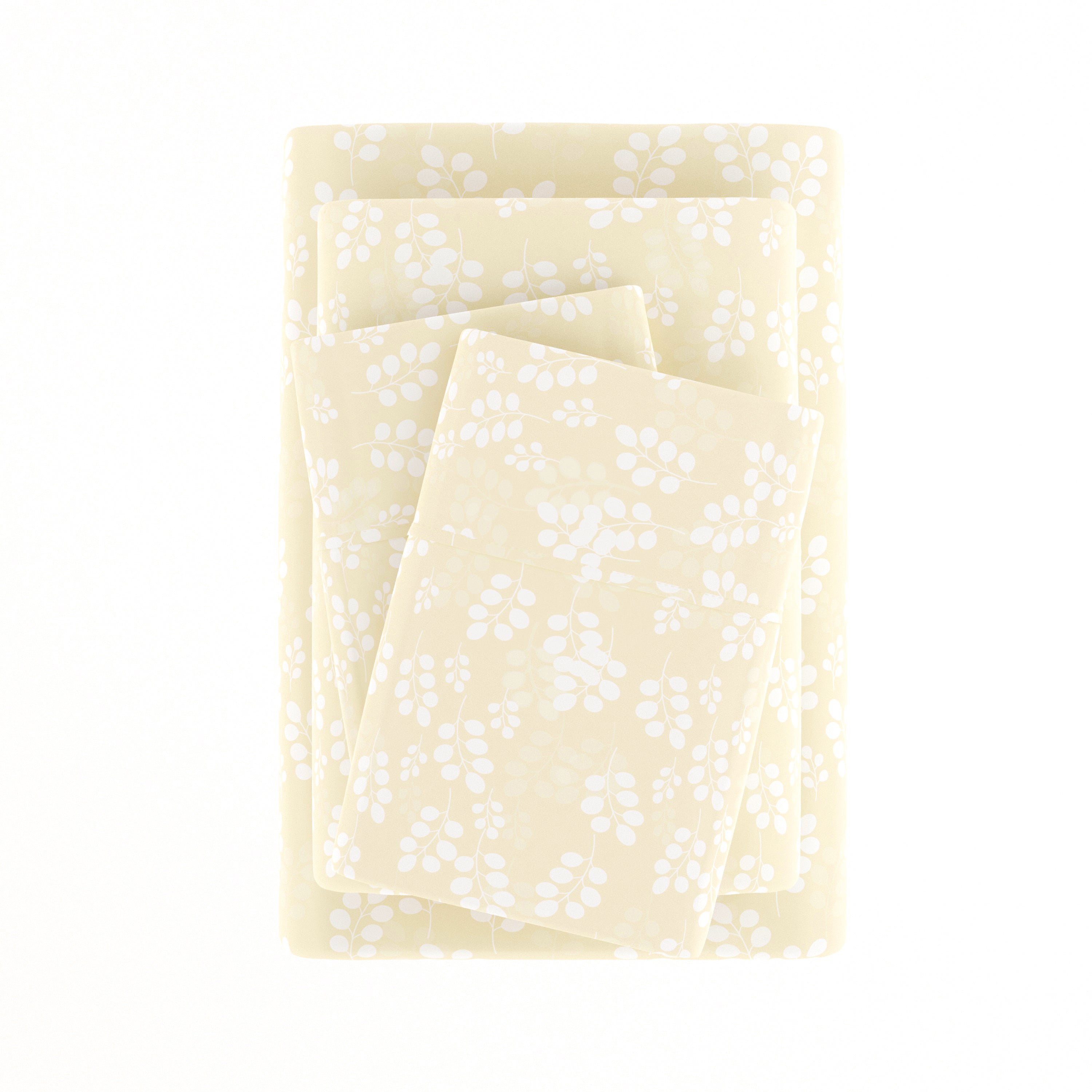 Wheatfield 4-Piece Patterned Sheet Set