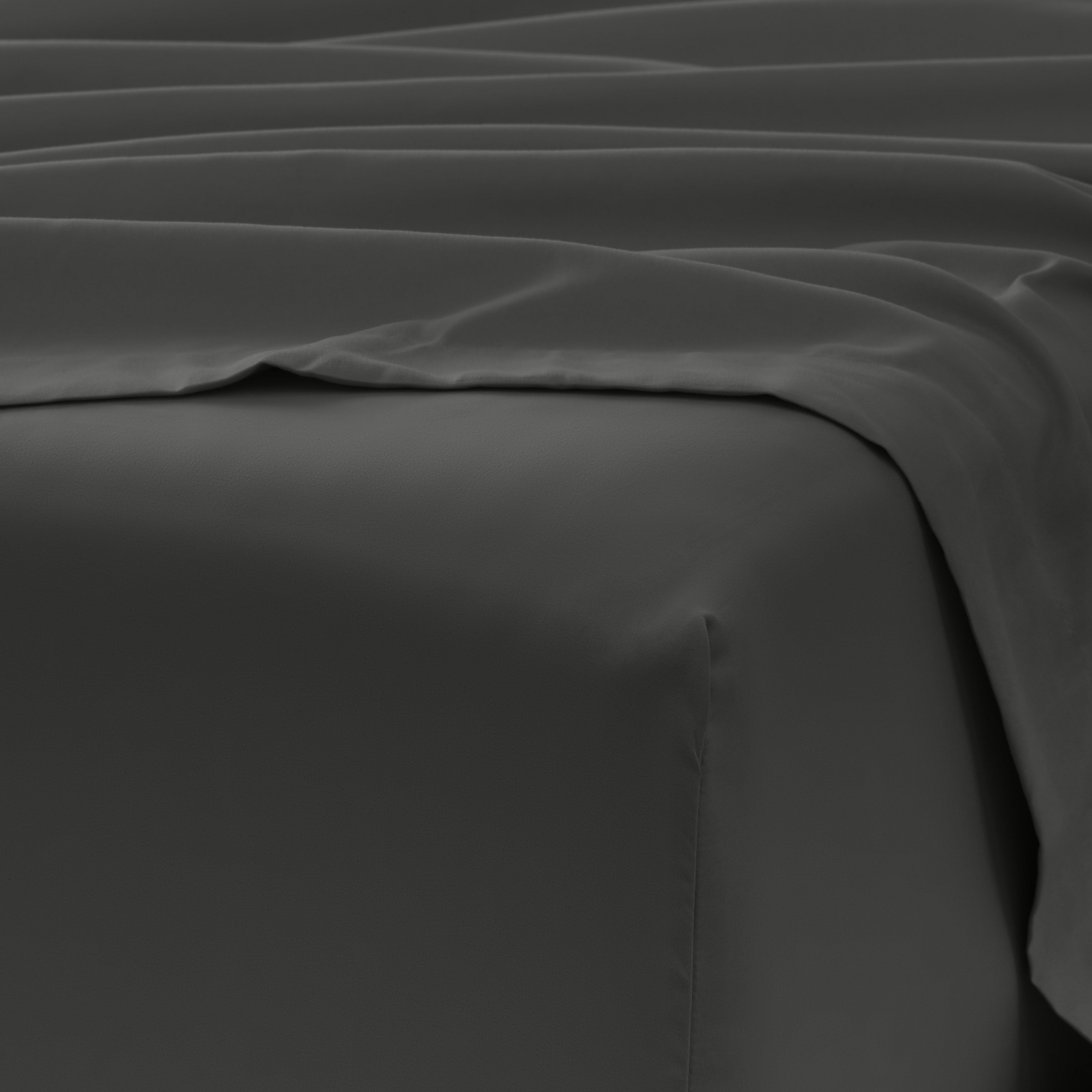 6-Piece Double Brushed Solid Sheet Set