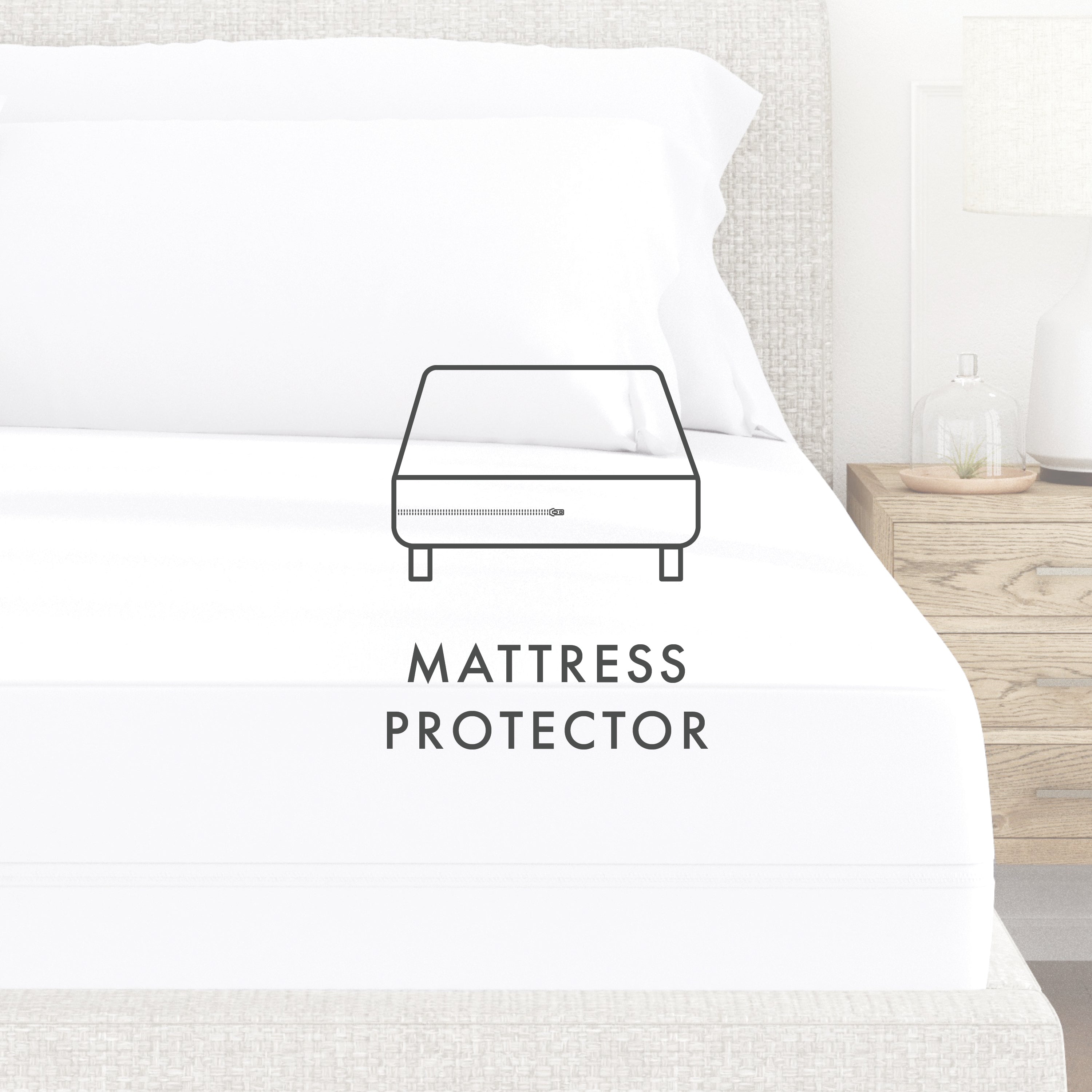 Zipper Enclosed Bed Bug Mattress Protector