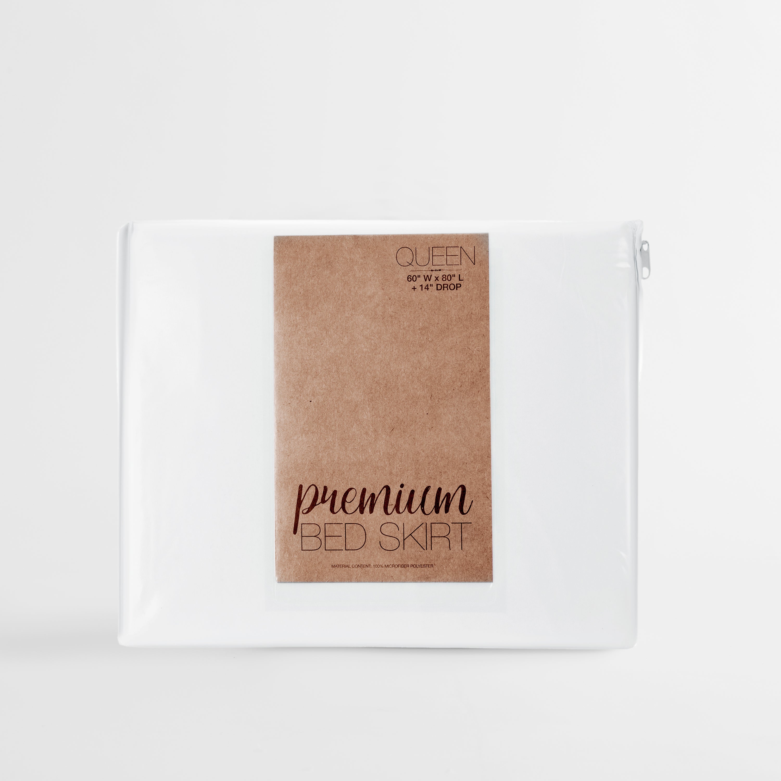 Dust Ruffle Pleated Bed Skirt