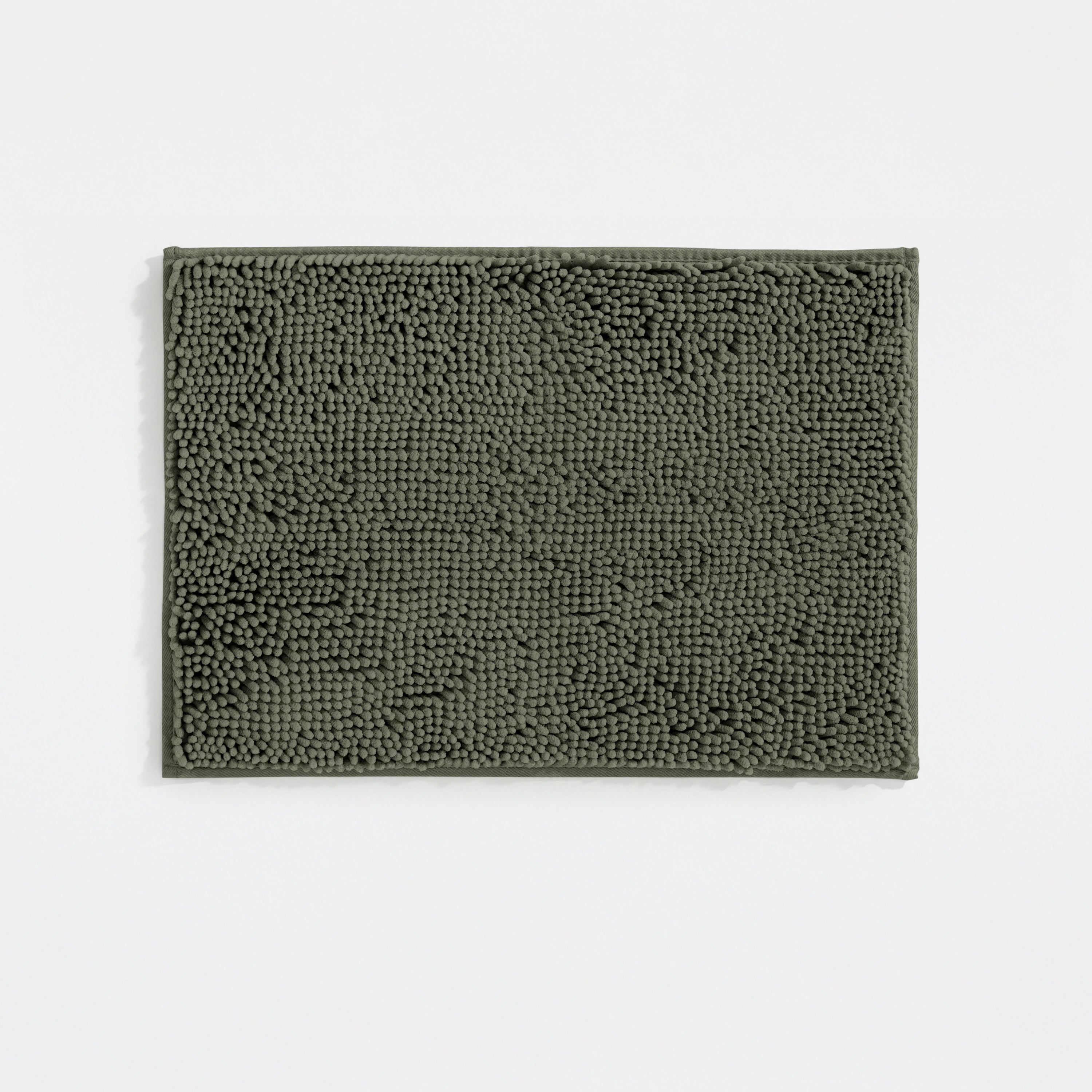 Ultra-Plush Bath Mat, Soft and Absorbent Chenille with Anti-Skid Rubber Backing