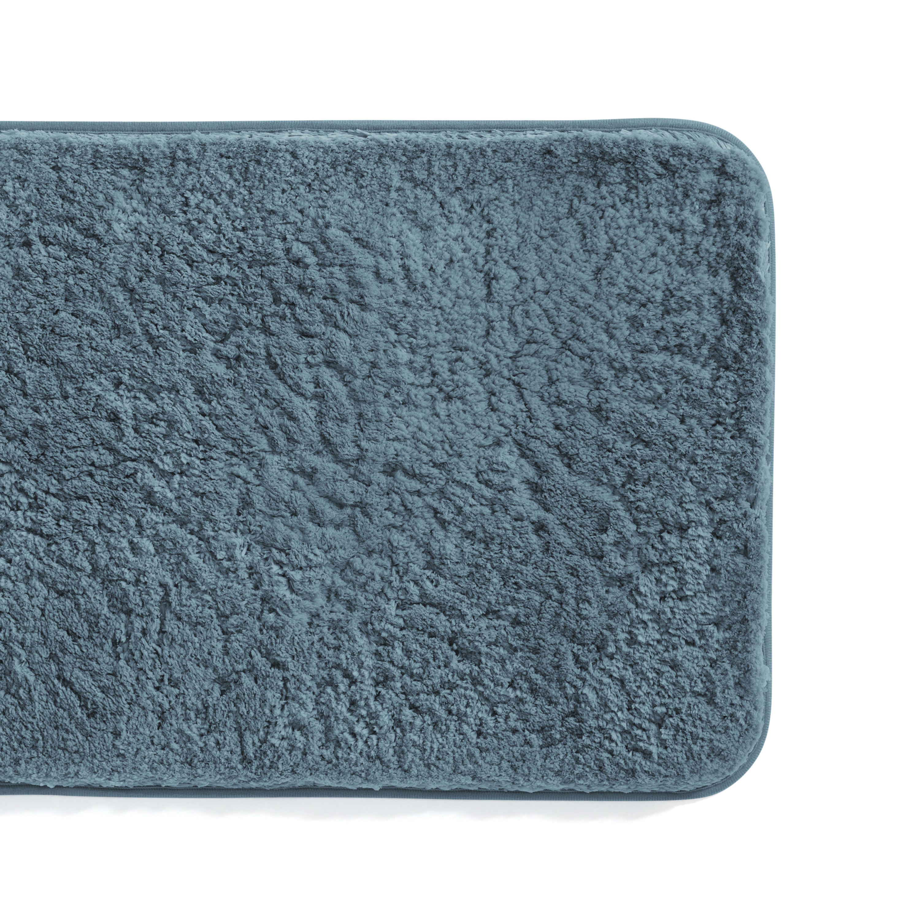 Ultra-Plush Bath Mat, Soft and Absorbent Shaggy Style with Anti-Skid Rubber Backing