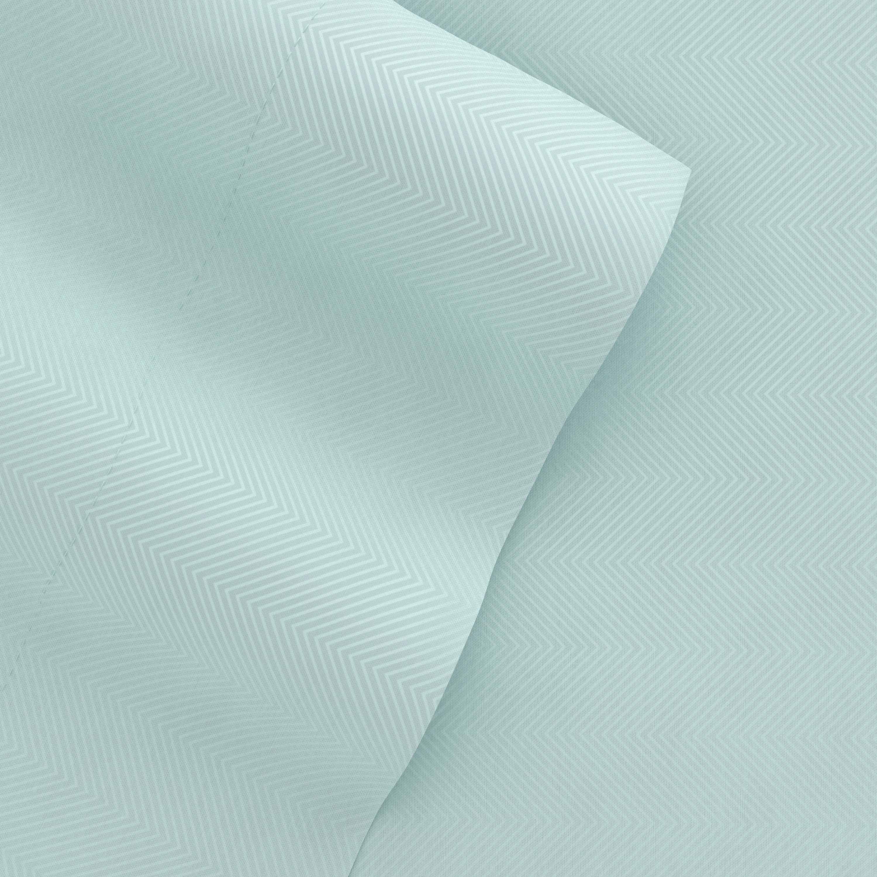 Chevron Embossed 4-Piece Sheet Set