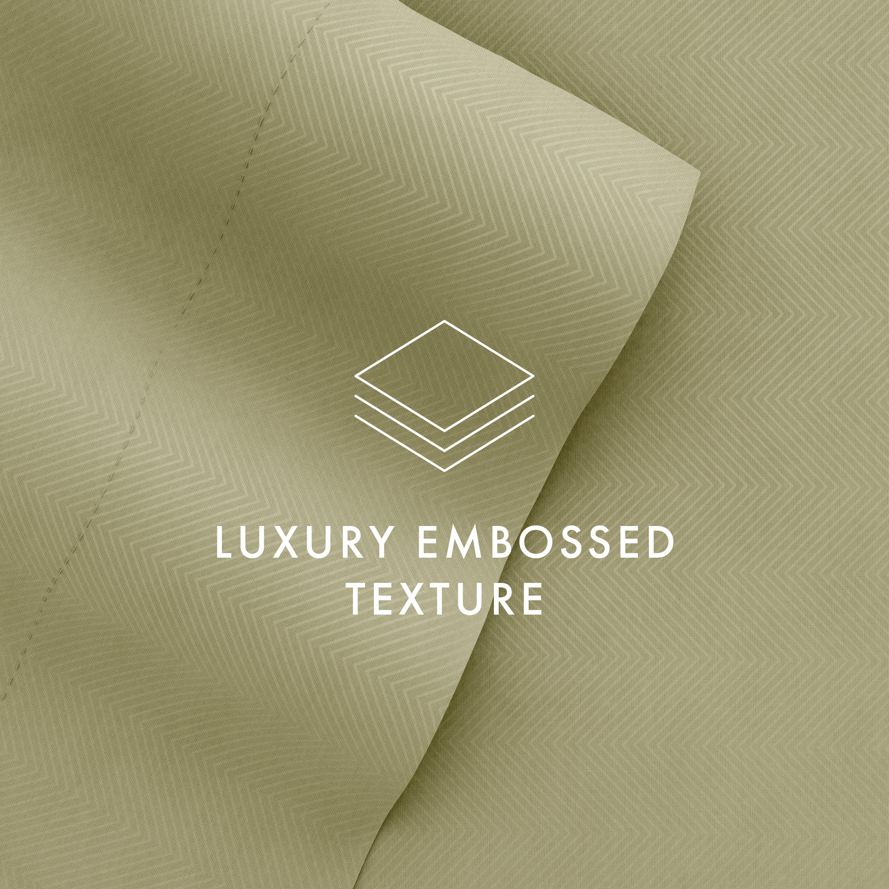 Chevron Embossed 4-Piece Sheet Set