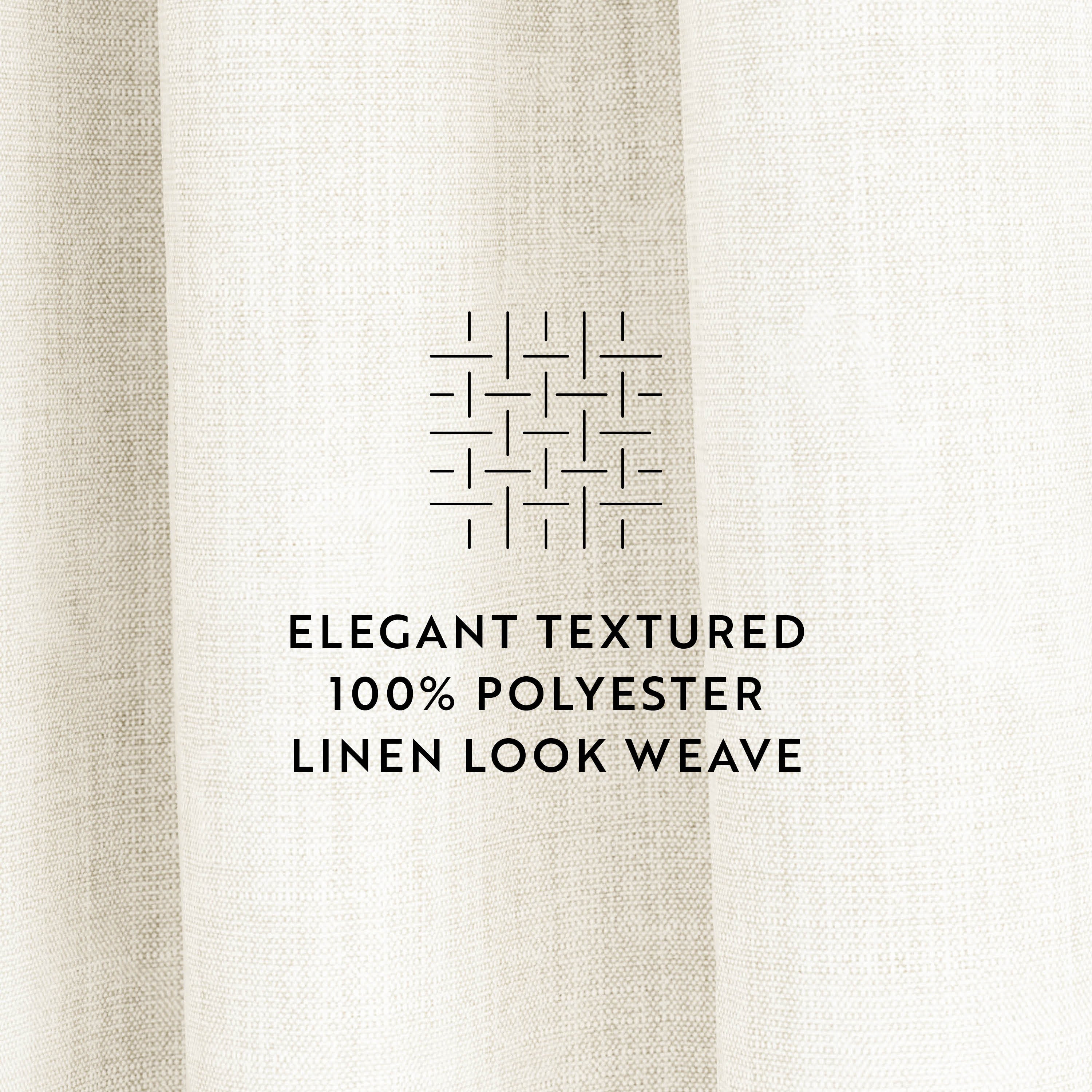 Thermal-Insulated Grommet Curtains - 100% Black Out - 2 Panels
