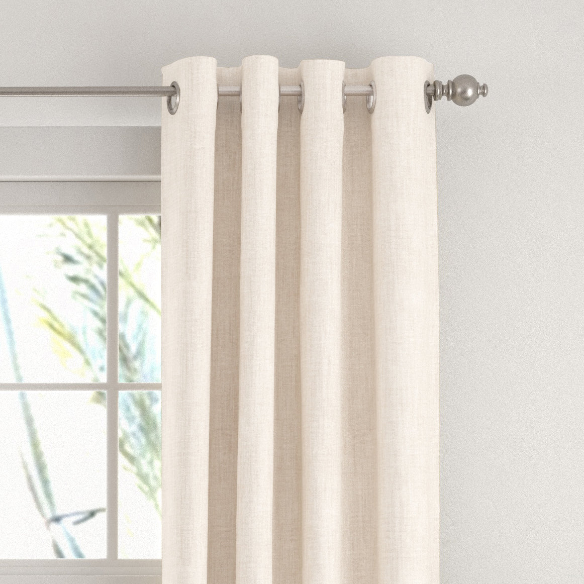 Thermal-Insulated Grommet Curtains - 100% Black Out - 2 Panels