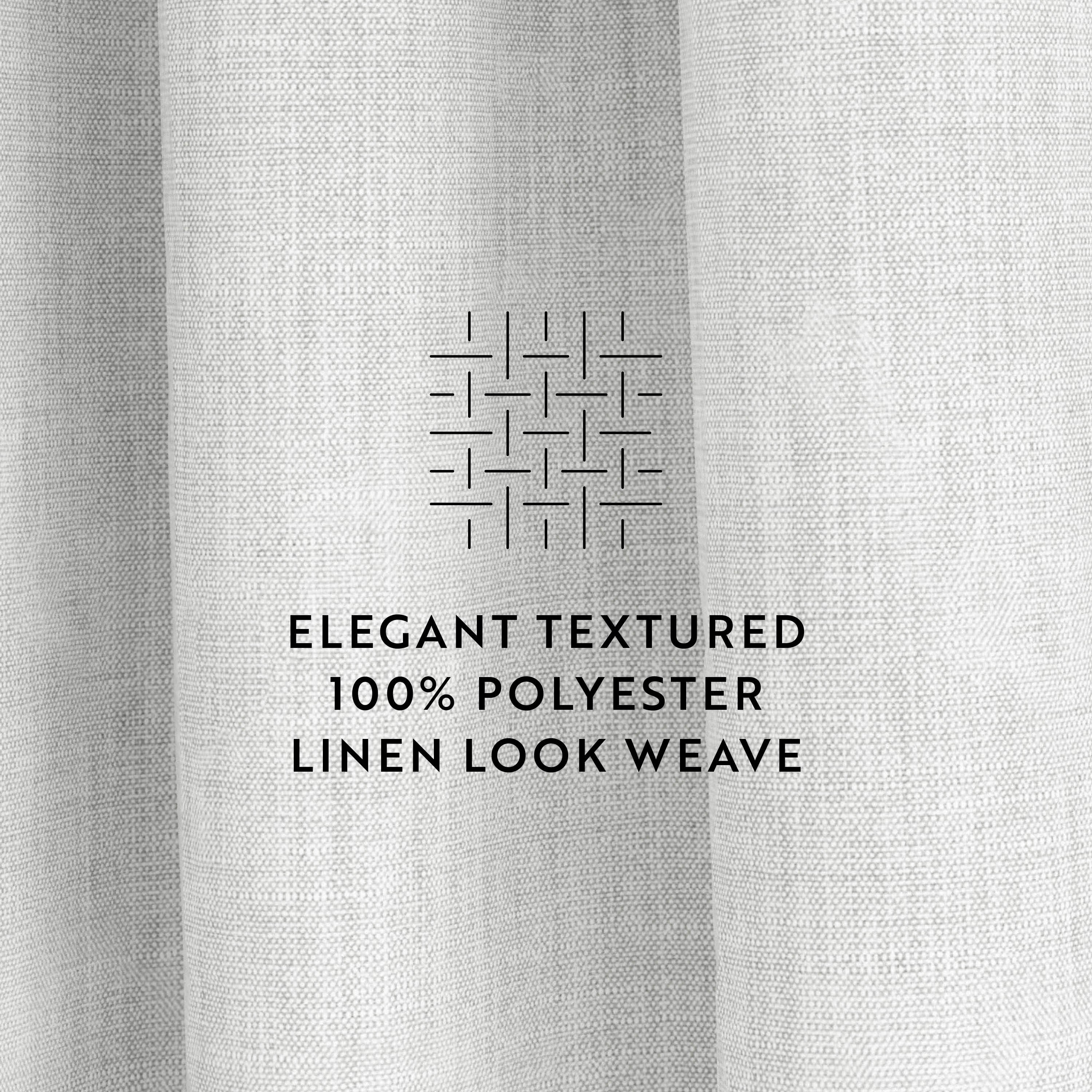 Thermal-Insulated Grommet Curtains - 100% Black Out - 2 Panels