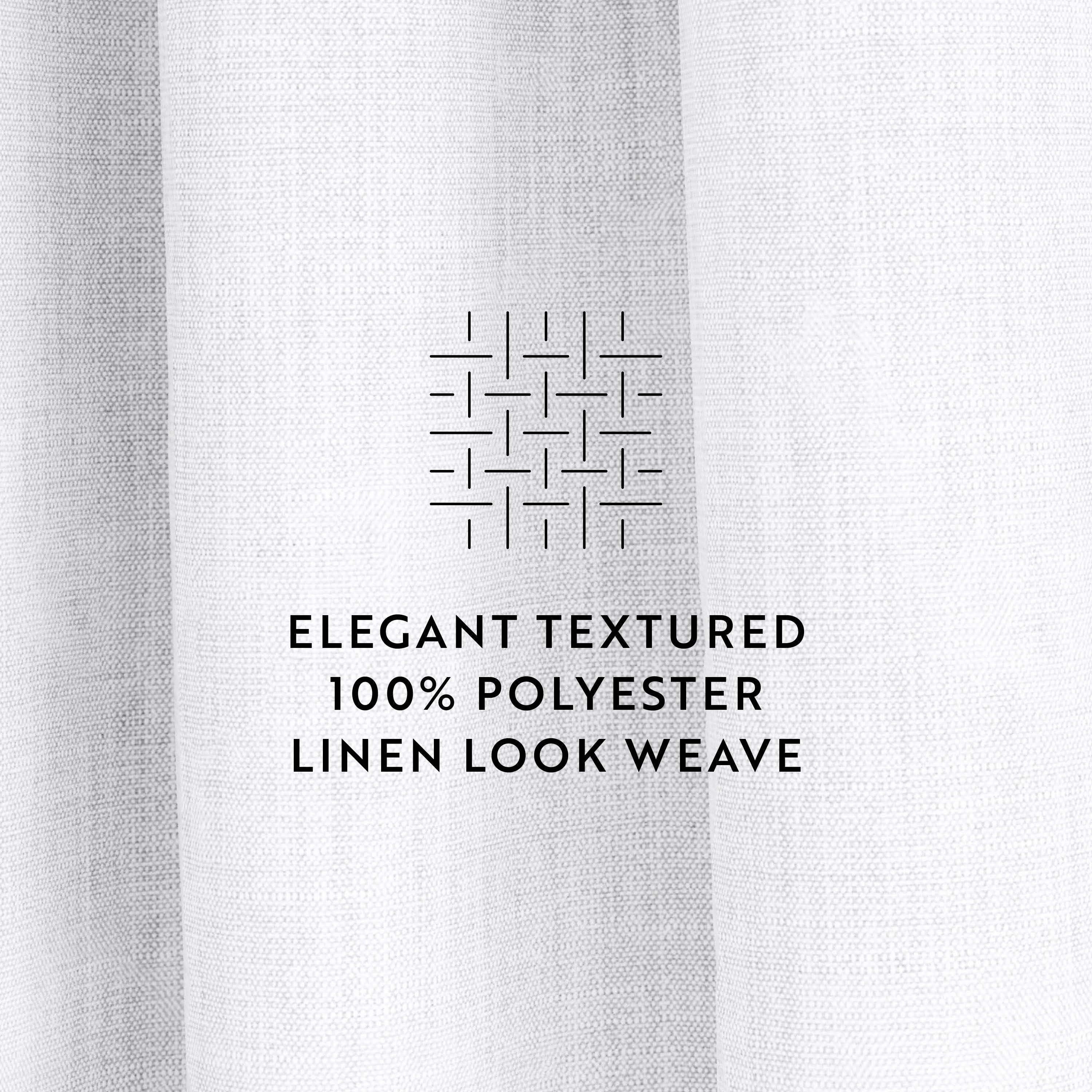 Thermal-Insulated Grommet Curtains - 100% Black Out - 2 Panels