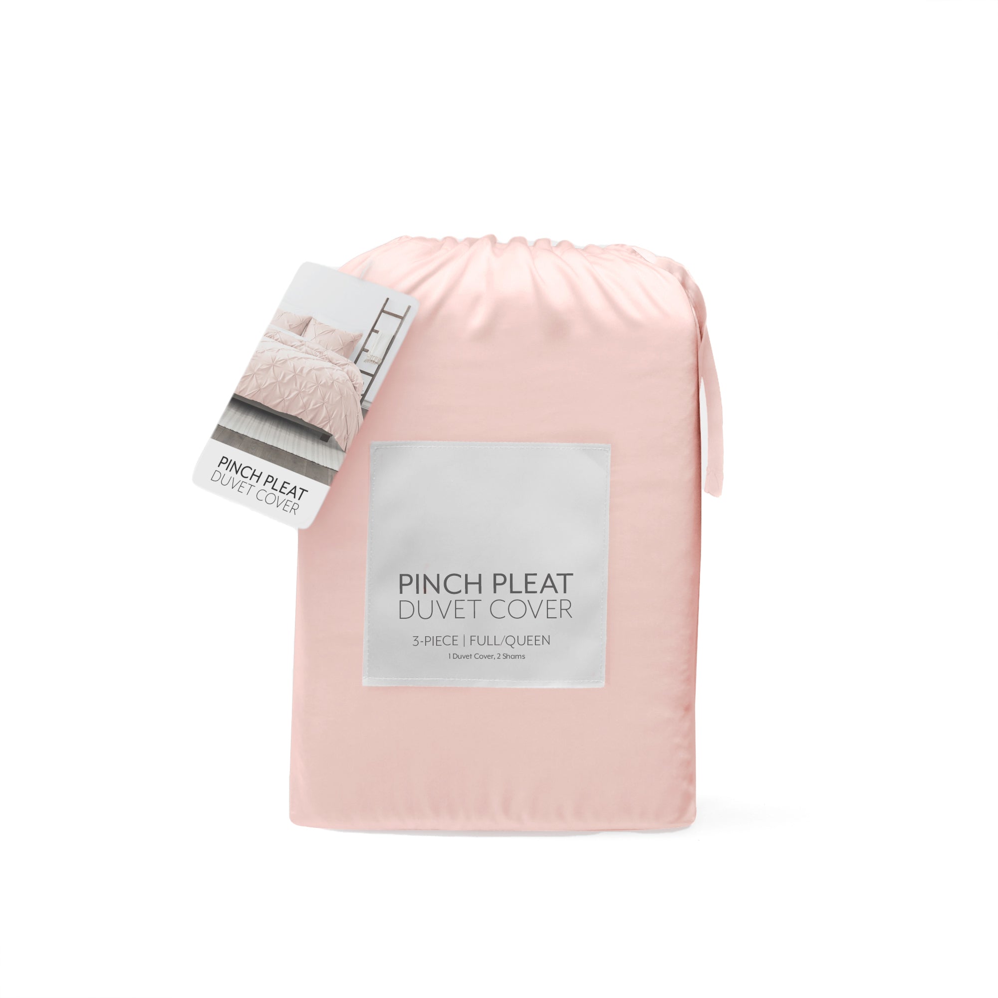 Pinch Pleat Duvet Cover Set