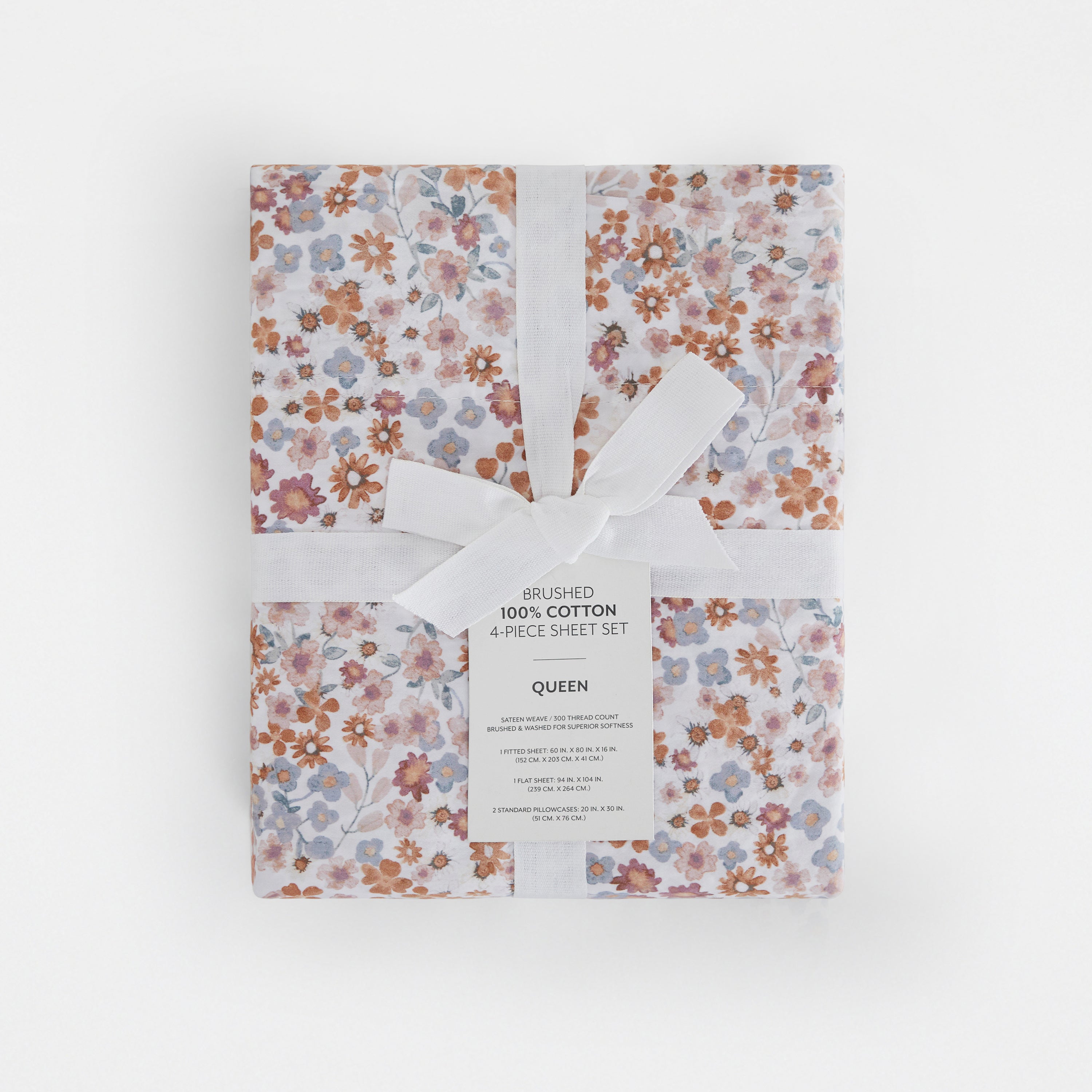 Bohemian Garden 100% Cotton Long Staple Sheet Set