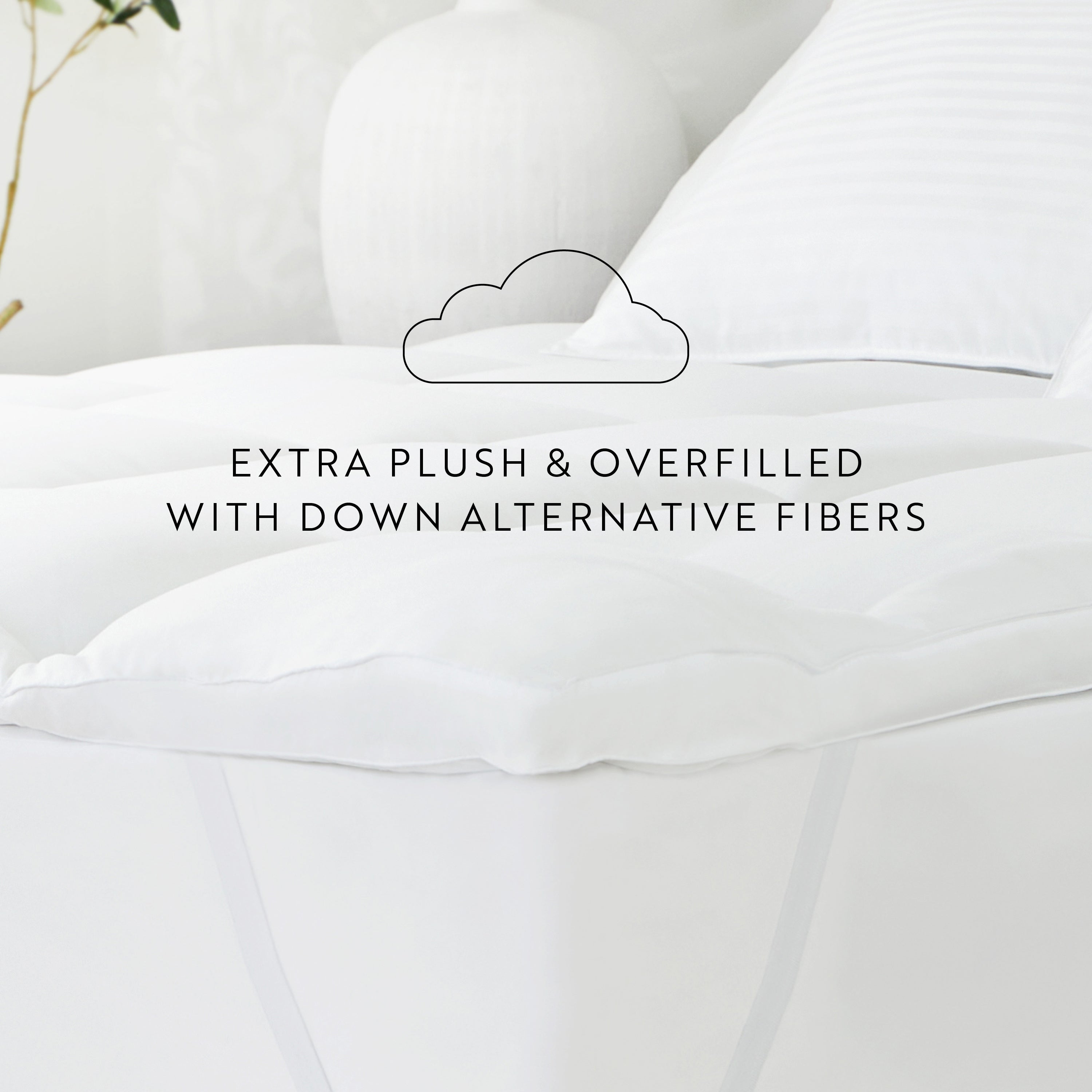 2" Plush Mattress Pad Topper