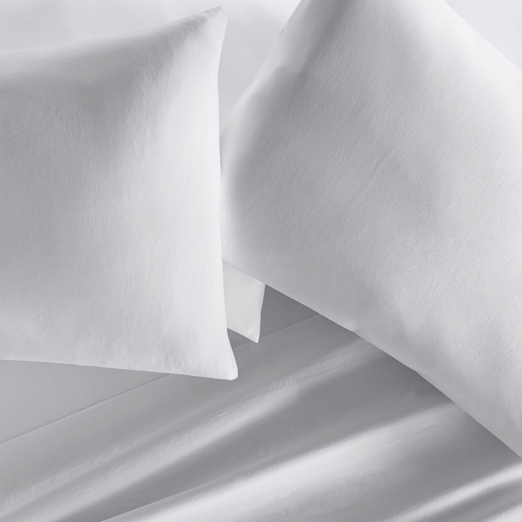 100% Cotton Long Staple Sateen Pillowcase Set