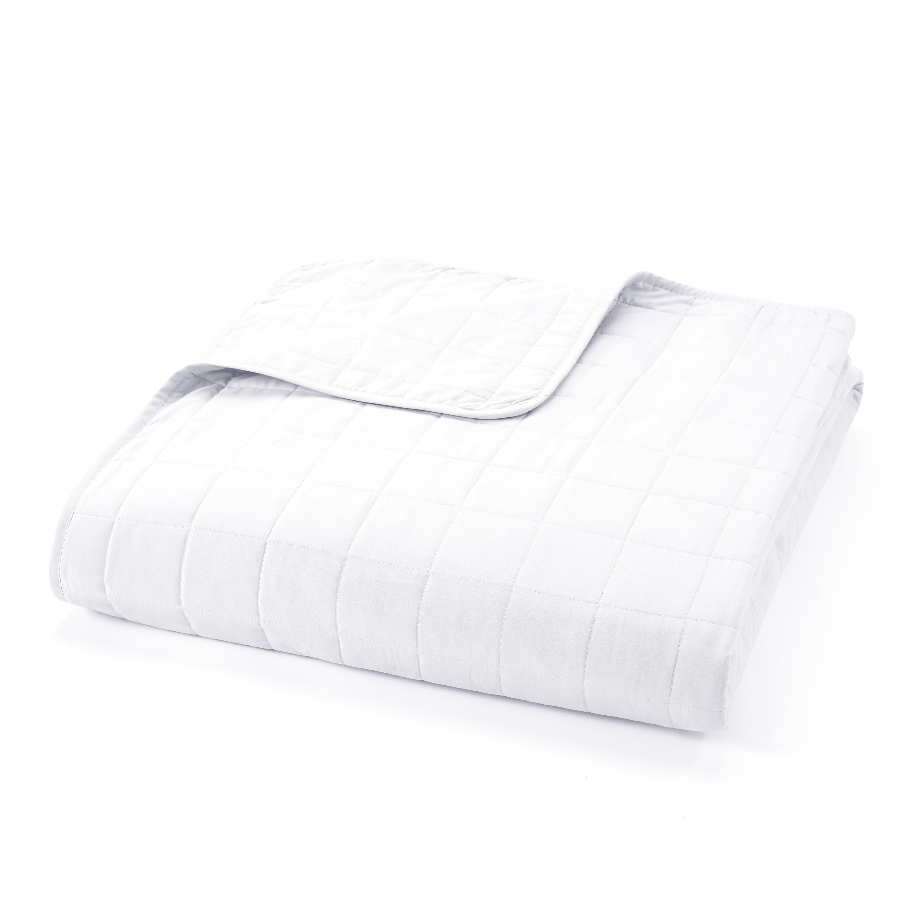 Lightweight Square Stitch Quilted Coverlet Set