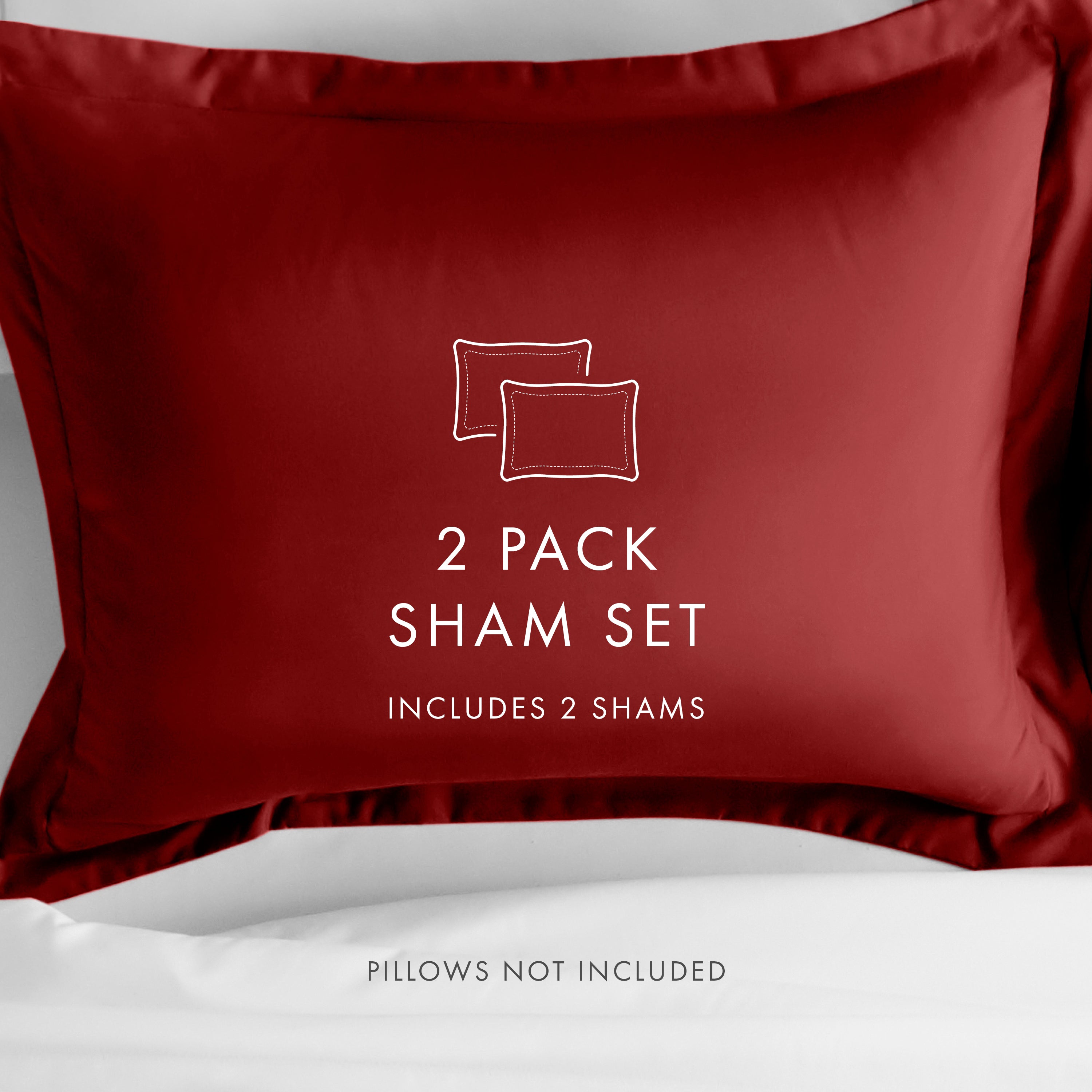 Pillow Shams 2-Pack Microfiber Ultra Soft Bedding