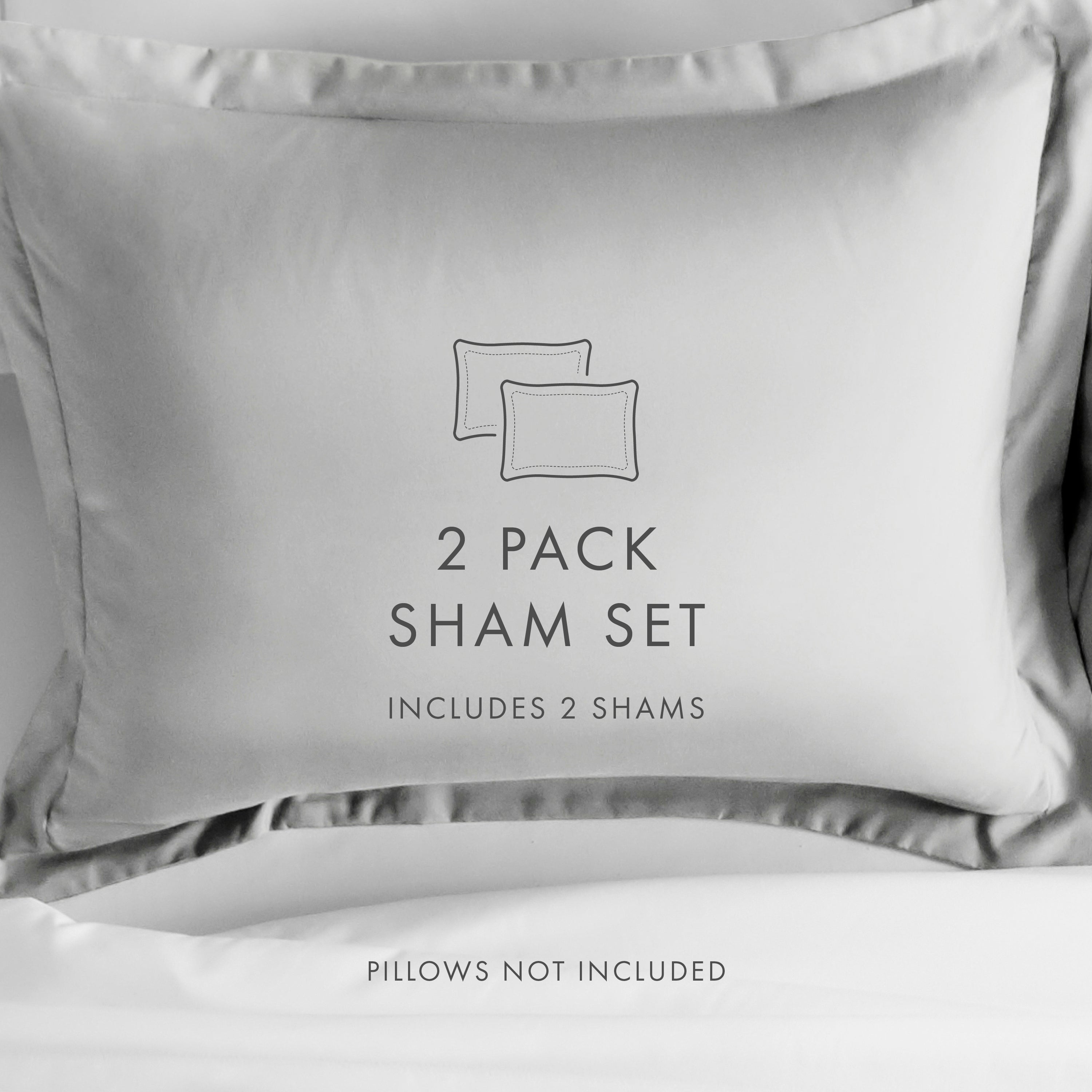 Pillow Shams 2-Pack Microfiber Ultra Soft Bedding