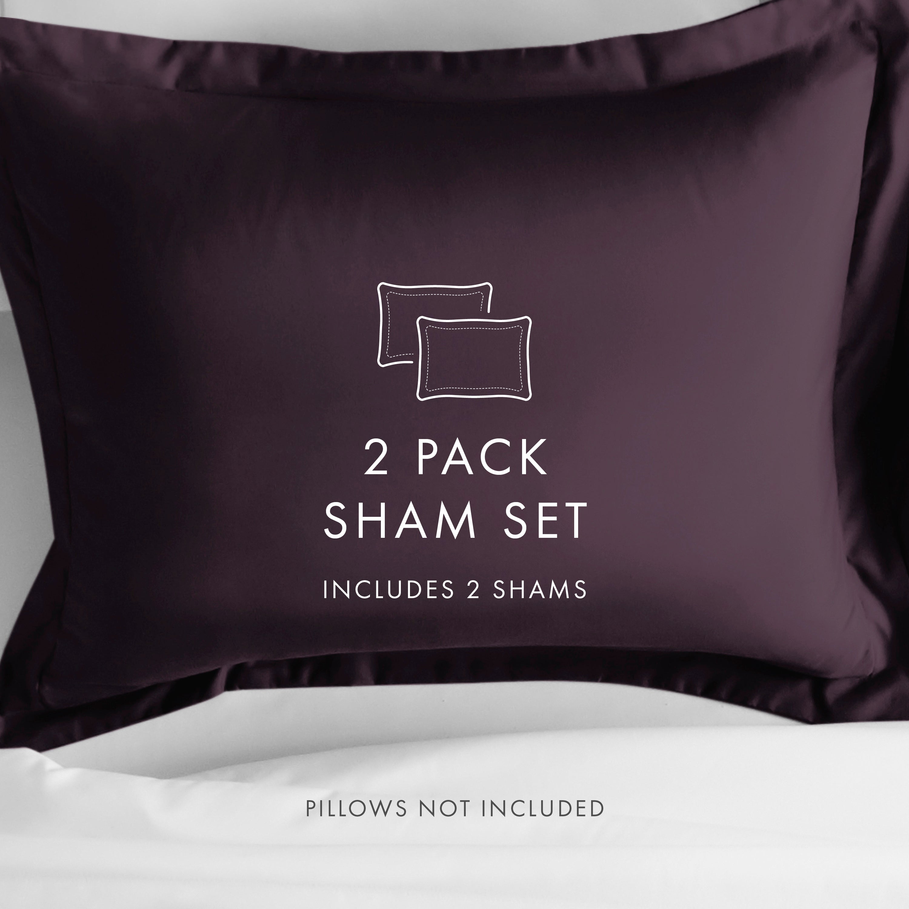 Pillow Shams 2-Pack Microfiber Ultra Soft Bedding
