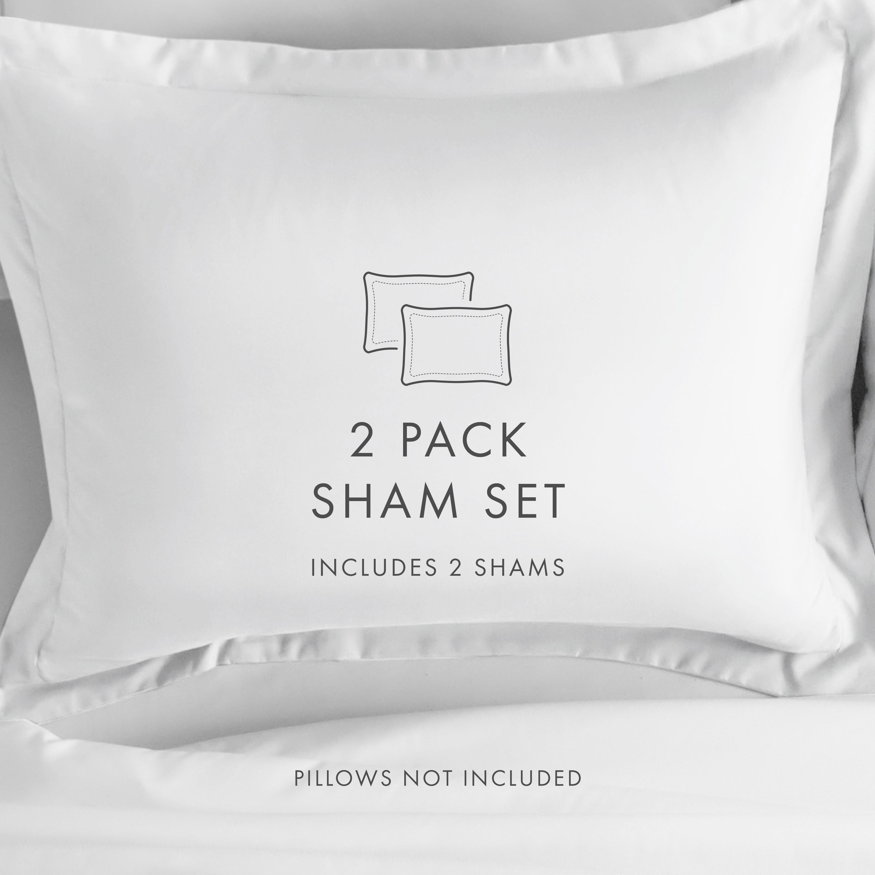 Pillow Shams 2-Pack Microfiber Ultra Soft Bedding