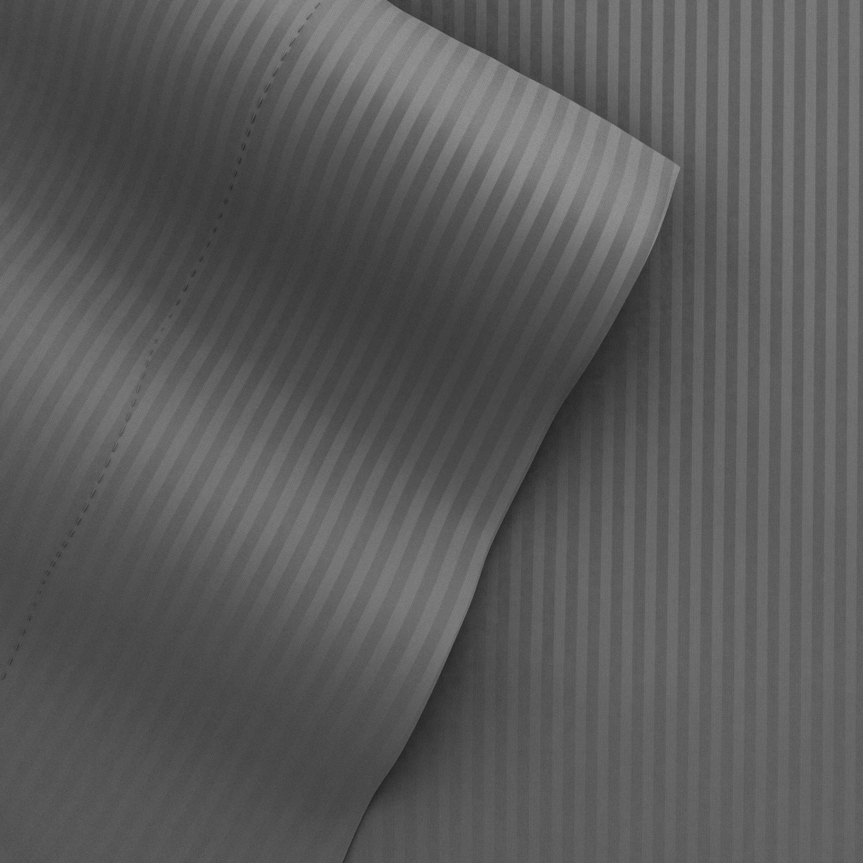 Stripes Embossed 4-Piece Sheet Set