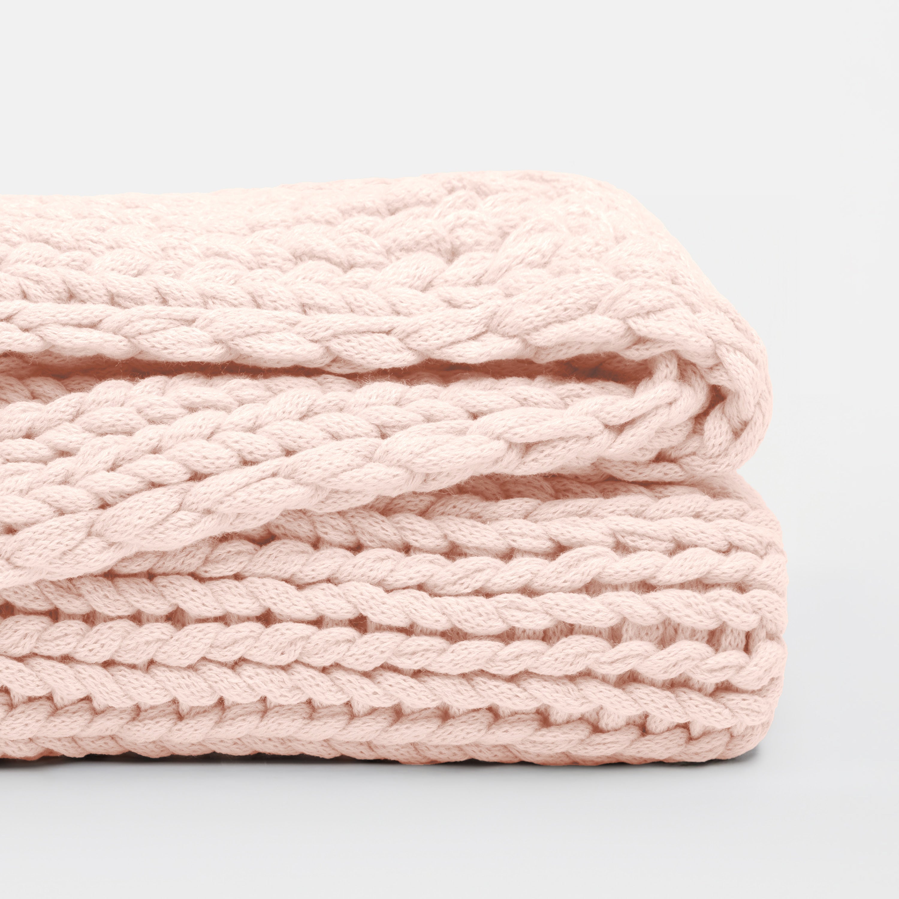 Chunky Hand-Knit Oversized Throw Blanket