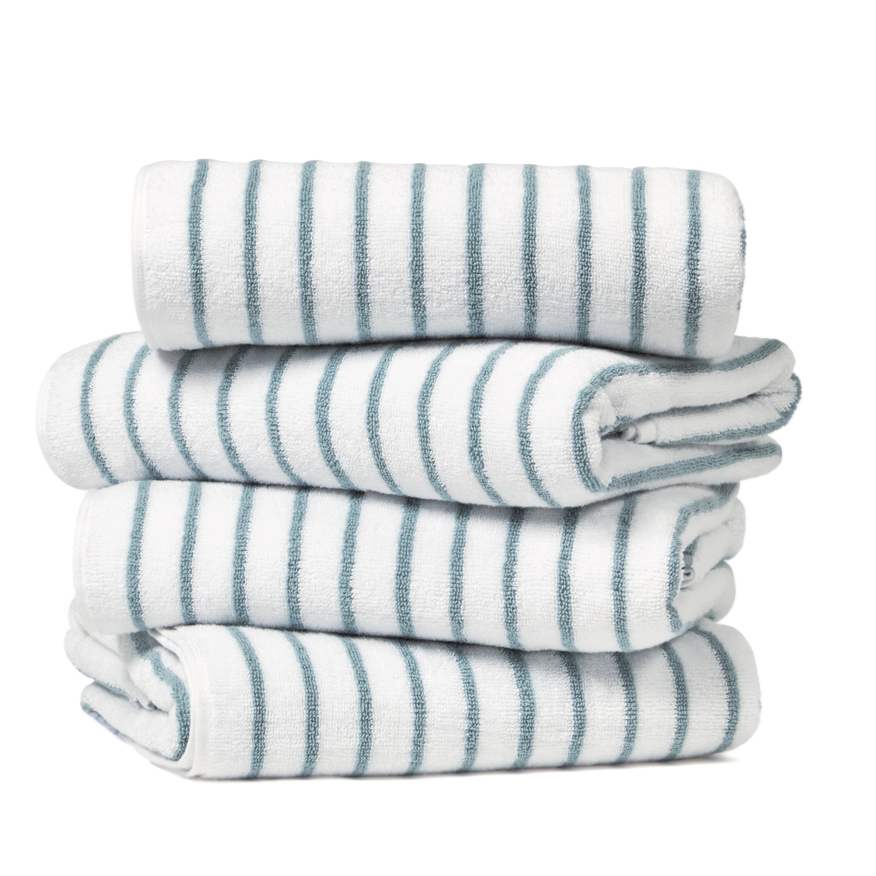 100% Cotton Stripe Cabana Towels