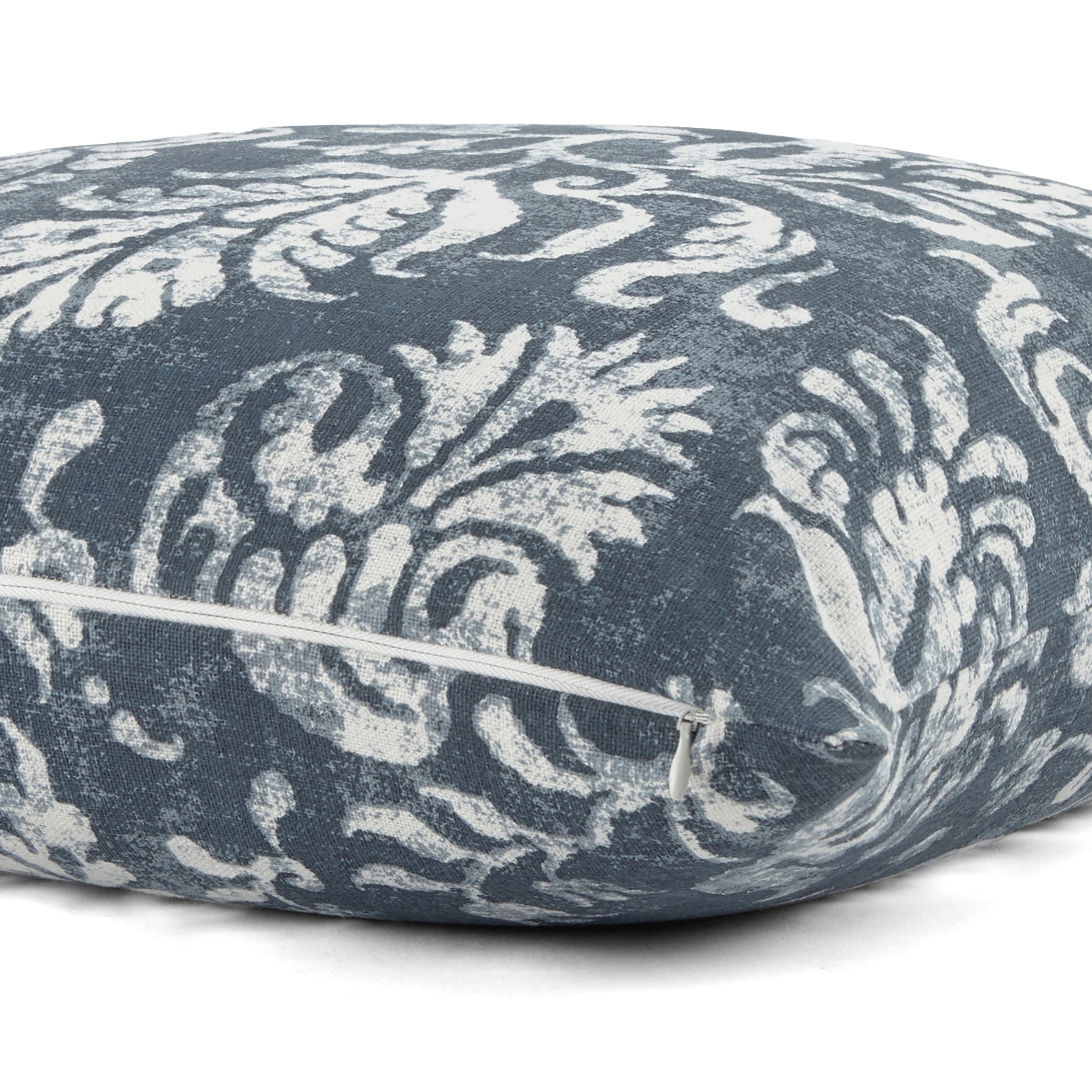 Distressed Floral Elegant Cotton Decor Throw Pillow Cover