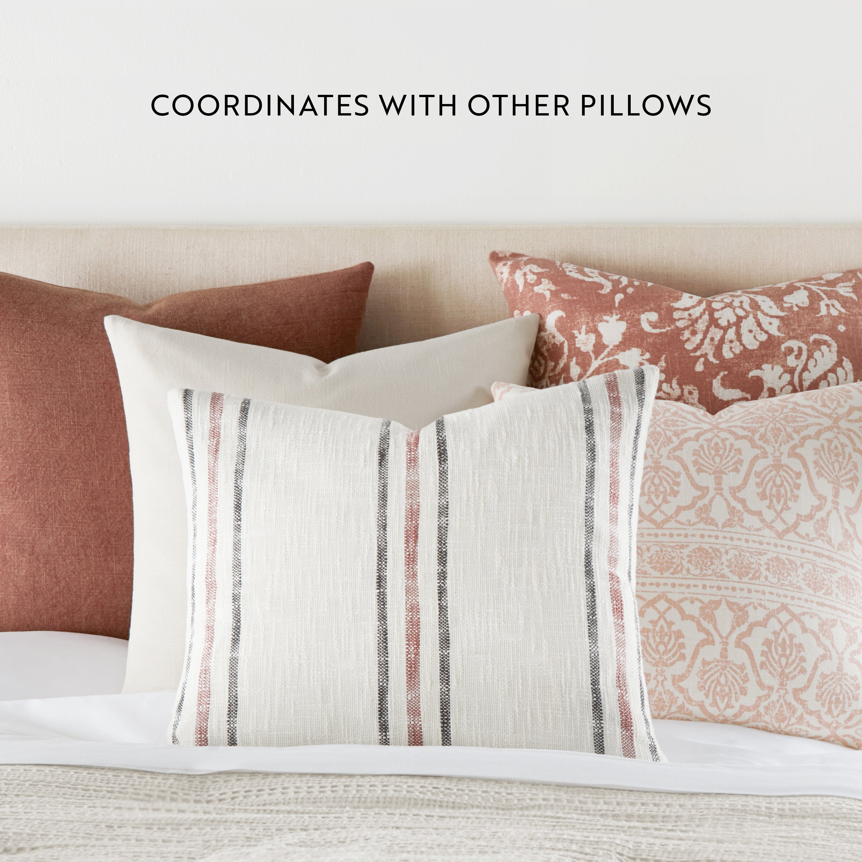Distressed Floral Elegant Cotton Decor Throw Pillow Cover
