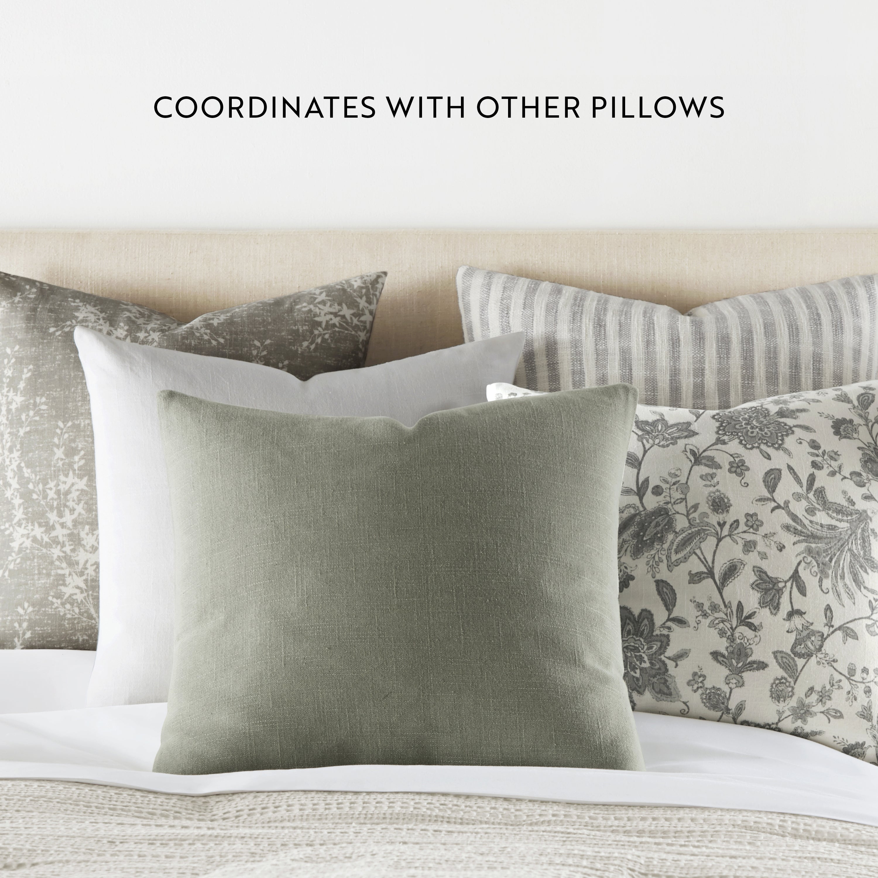 Jacobean Elegant Cotton Decor Throw Pillow Cover