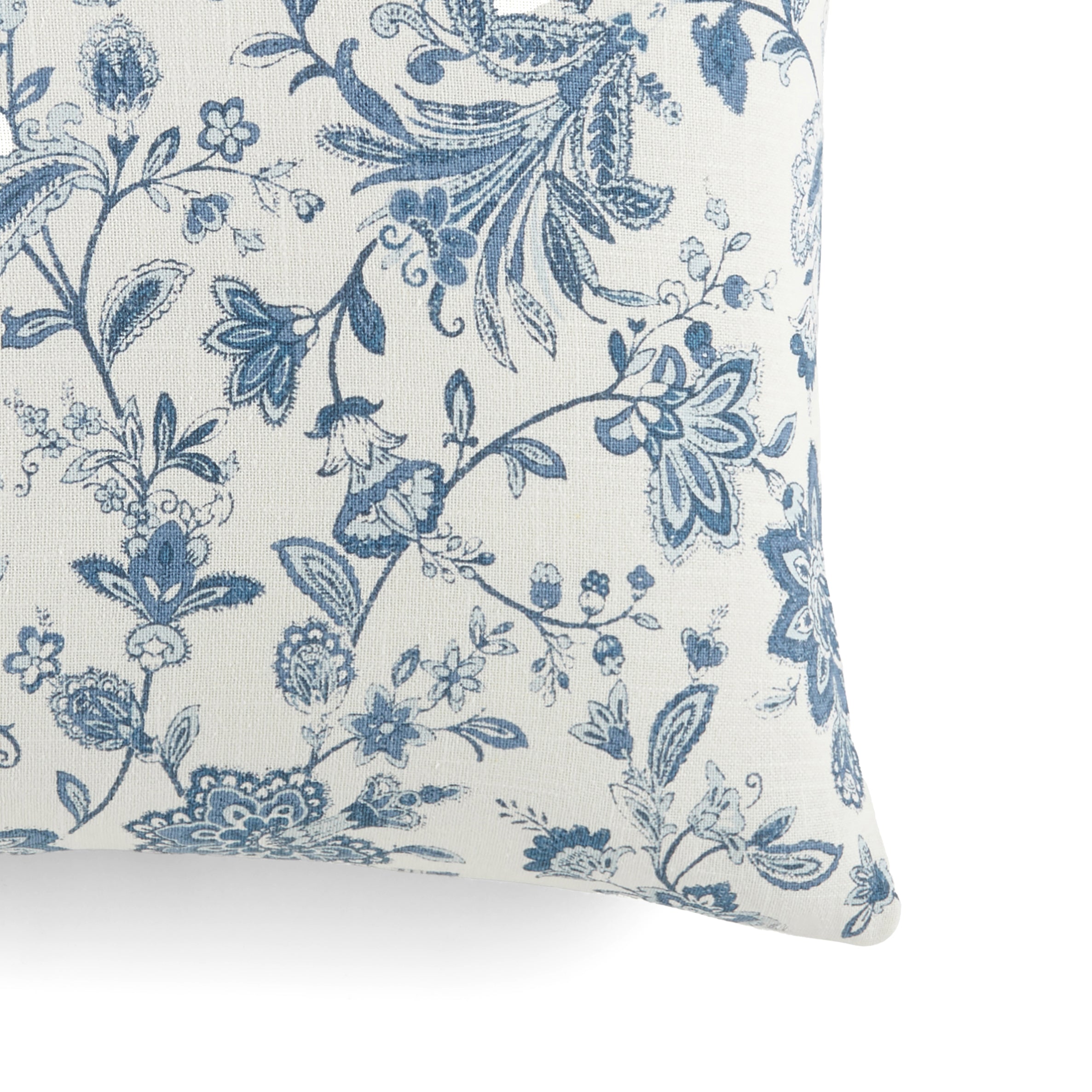 Jacobean Elegant Cotton Decor Throw Pillow Cover