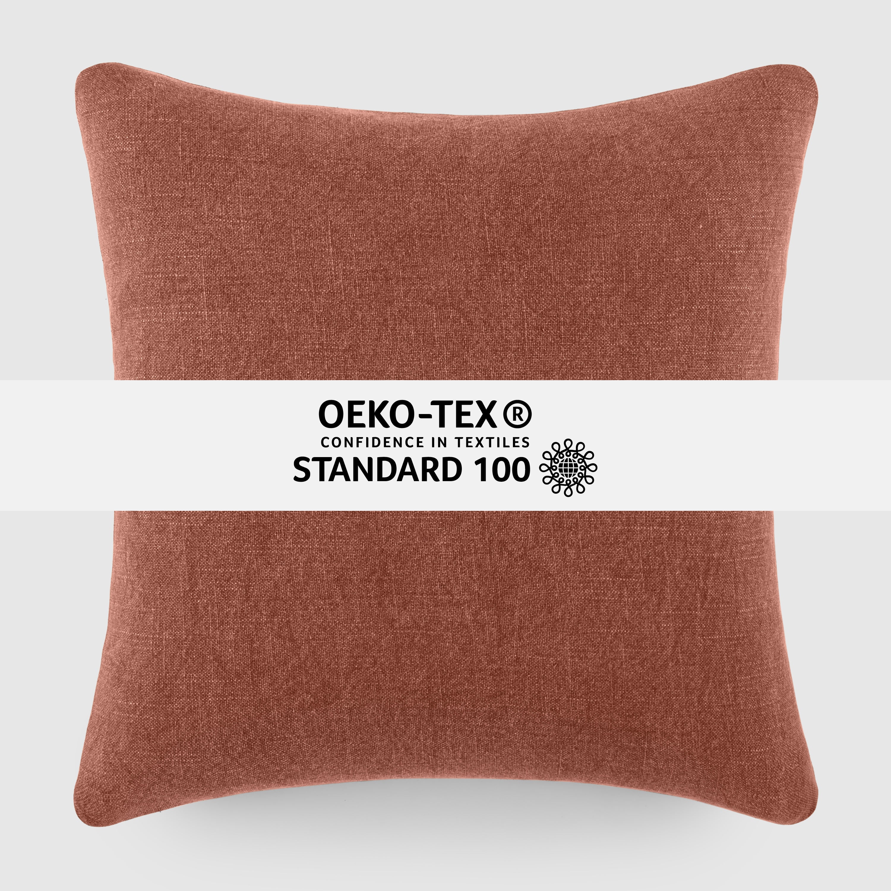 Stone Washed and Distressed Cotton Decor Throw Pillow Cover