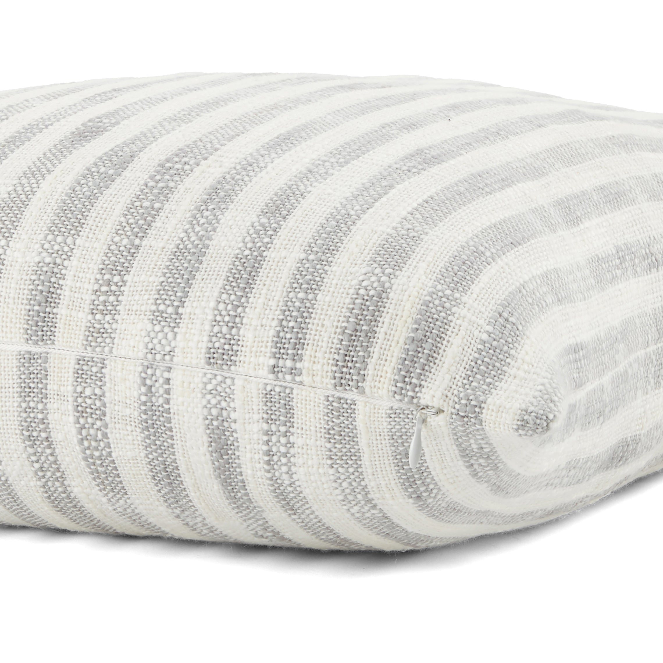 Bengal Stripe Yarn-Dyed Cotton Decor Throw Pillow Cover