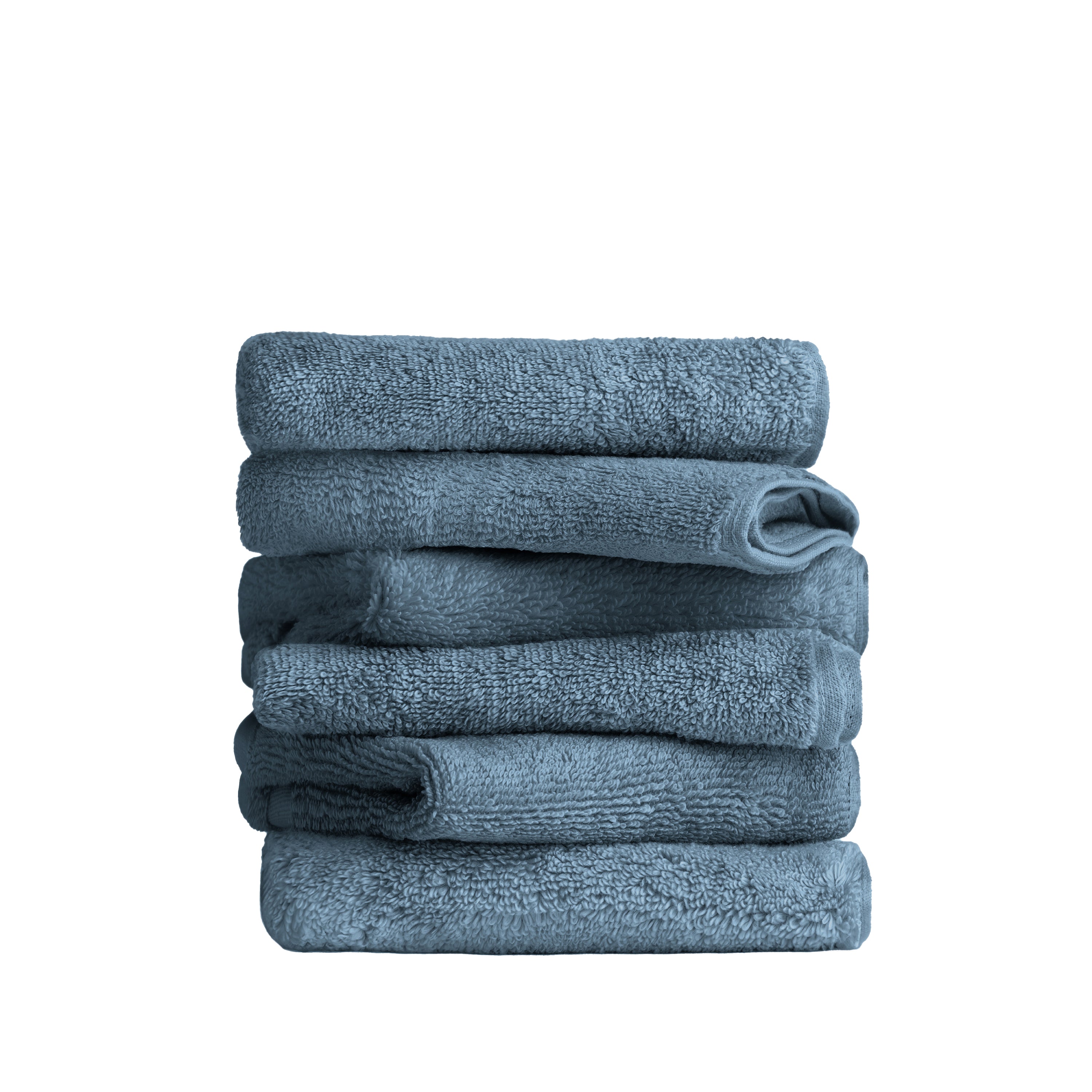 6-Pack 100% Cotton Hotel-Quality Washcloths