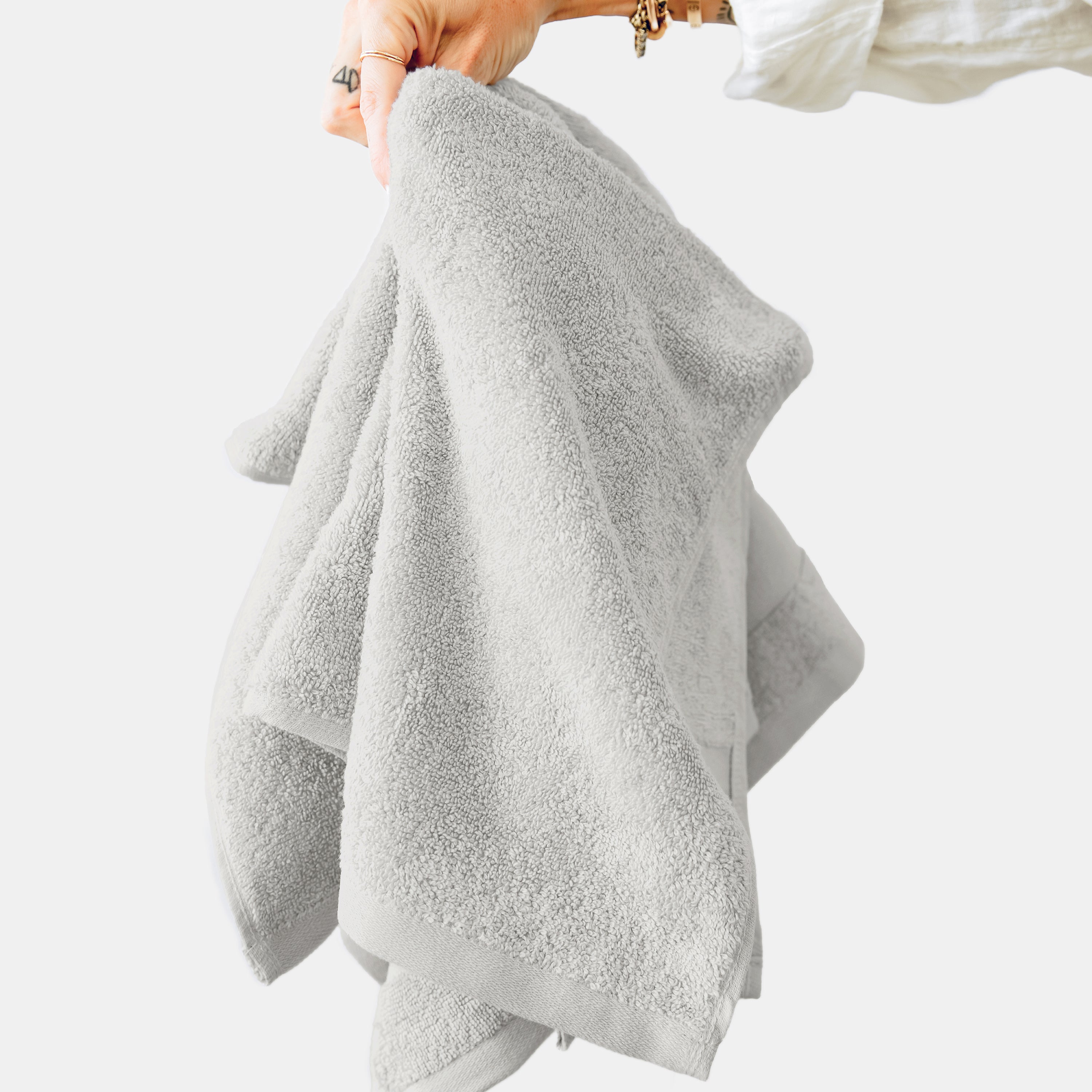 6-Pack 100% Cotton Hotel-Quality Washcloths