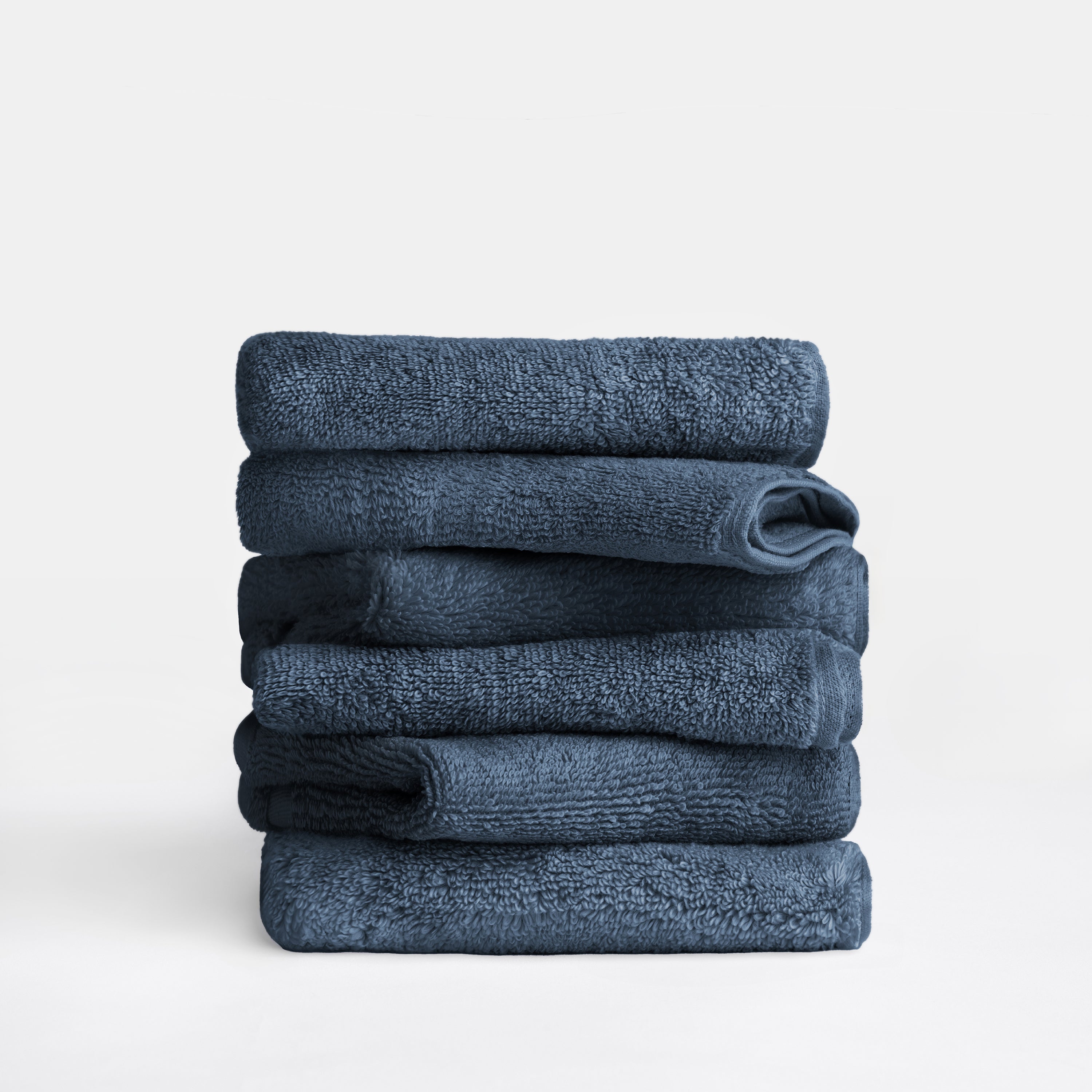 6-Pack 100% Cotton Hotel-Quality Washcloths