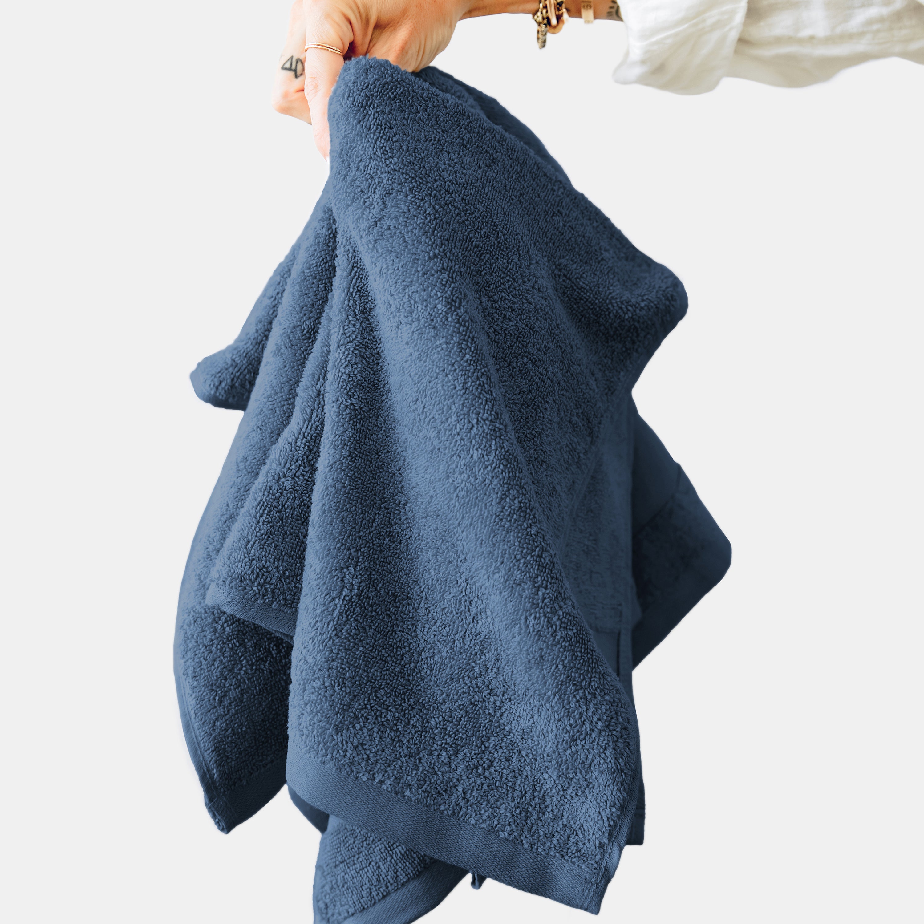 6-Pack 100% Cotton Hotel-Quality Washcloths