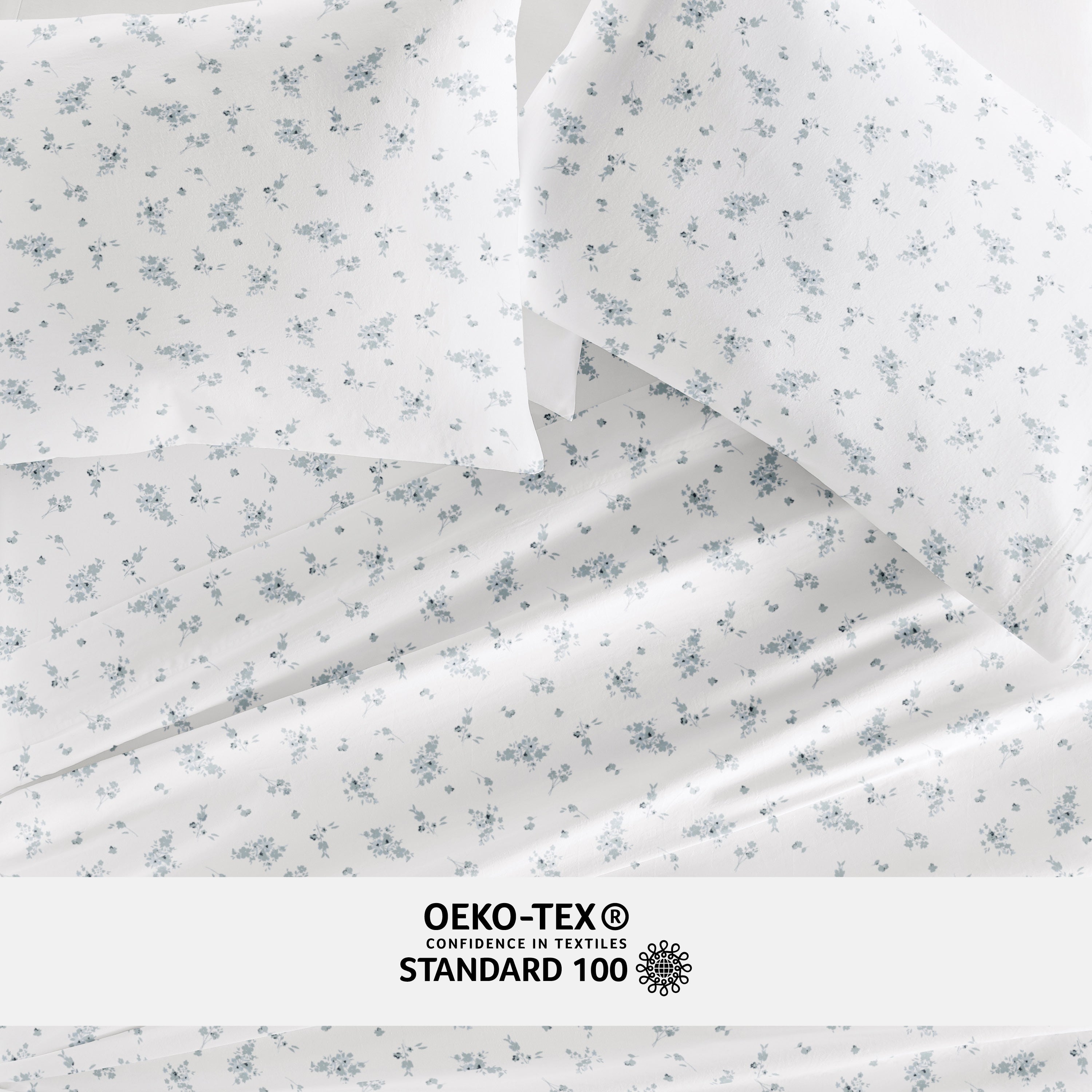 Bouquet Bliss 100% Cotton Long Staple Sheet Set