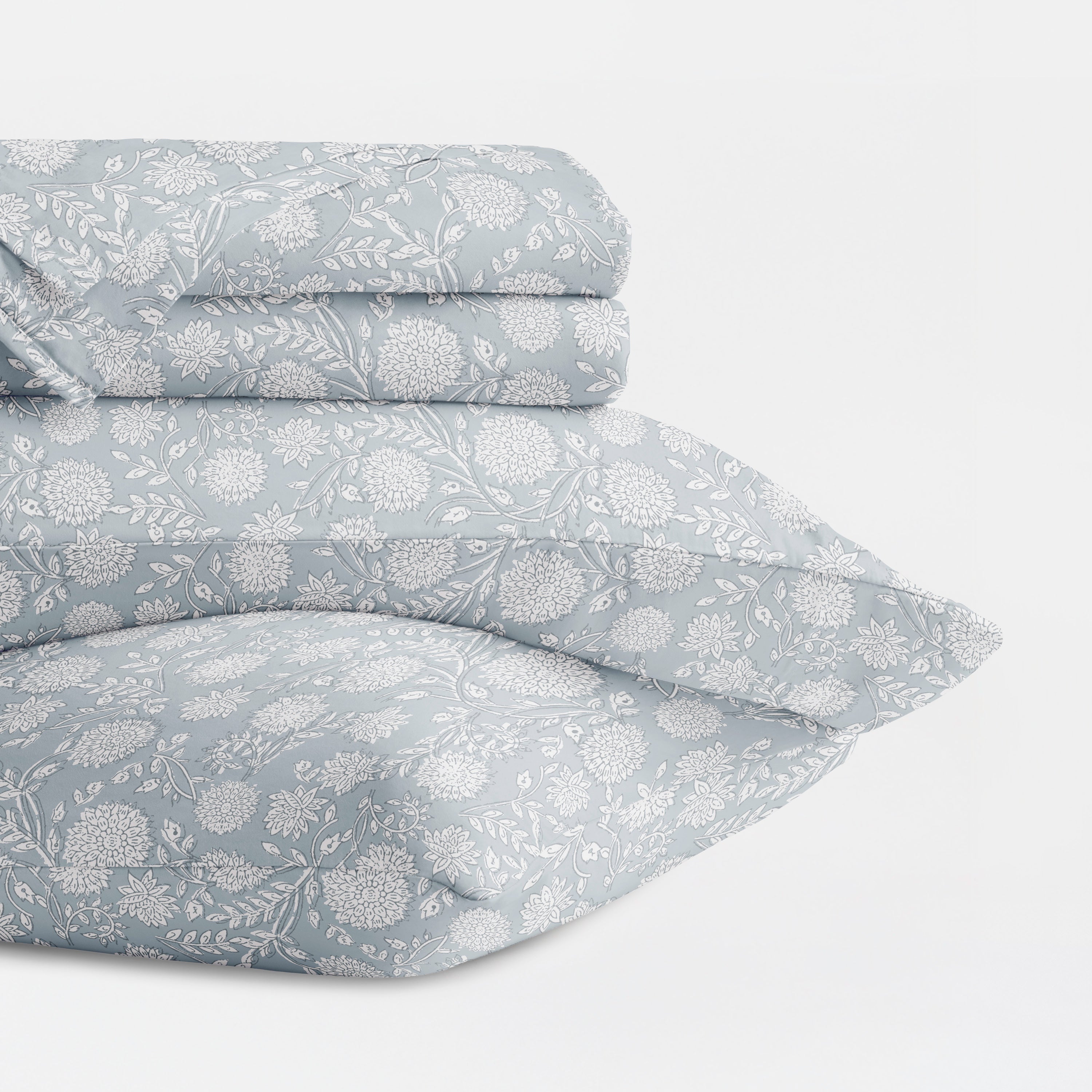 Bohemian Garden 100% Cotton Long Staple Sheet Set