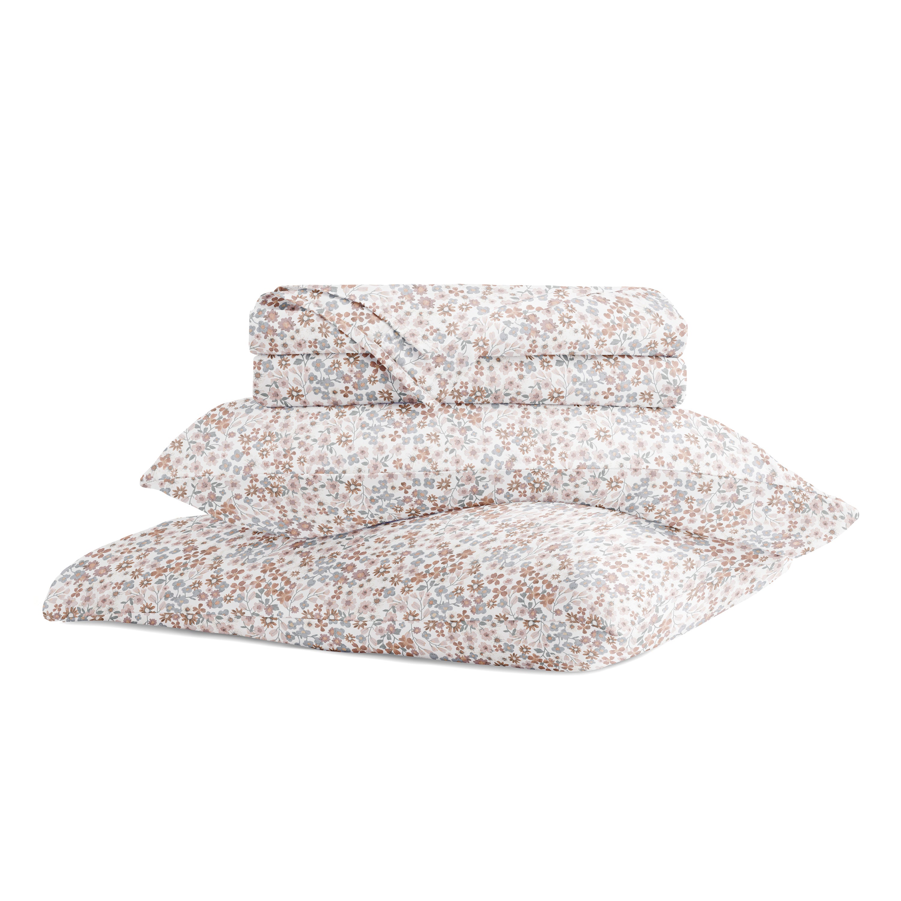 Garden Bloom 100% Cotton Long Staple Sheet Set