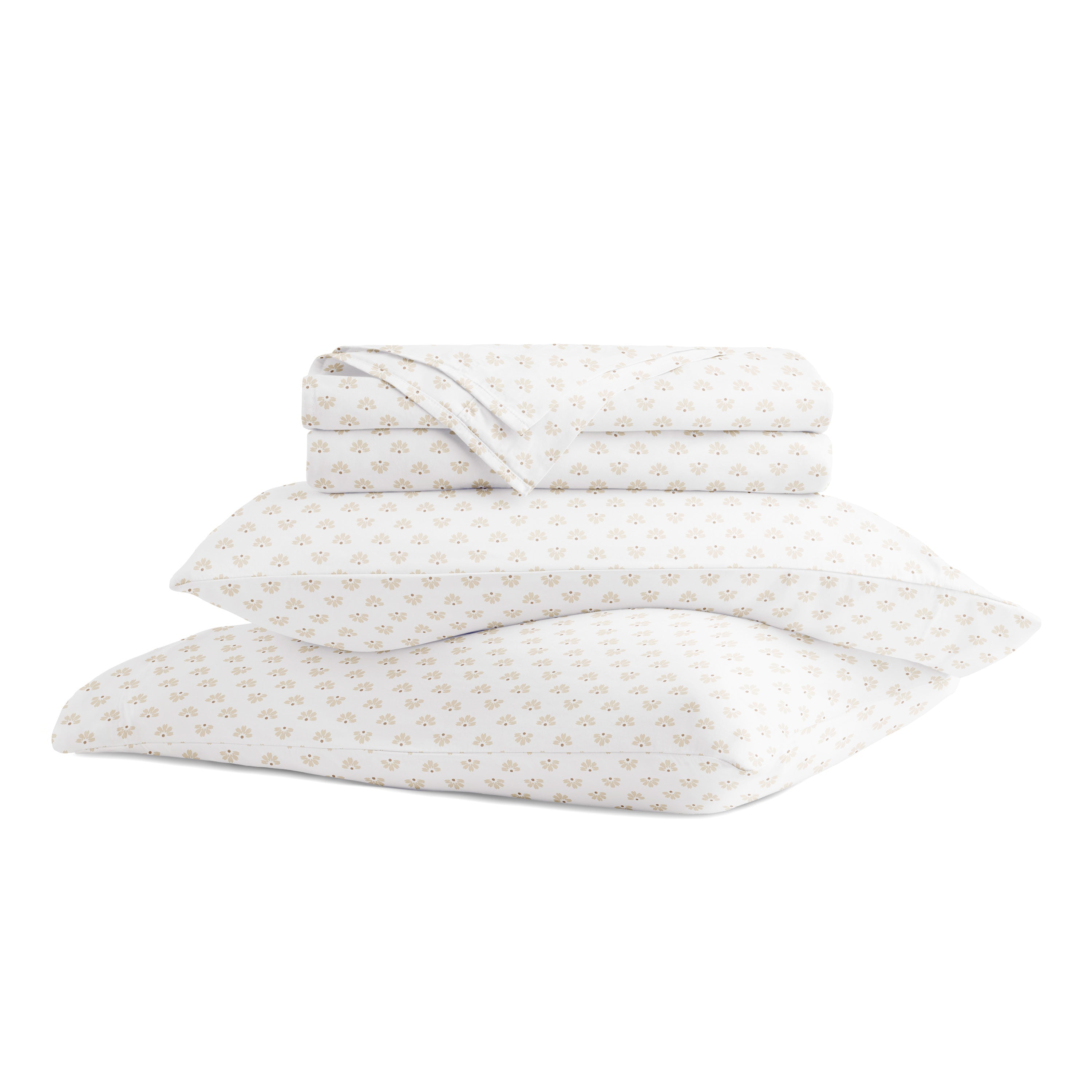 Moon Daisies 100% Cotton Long Staple Sheet Set