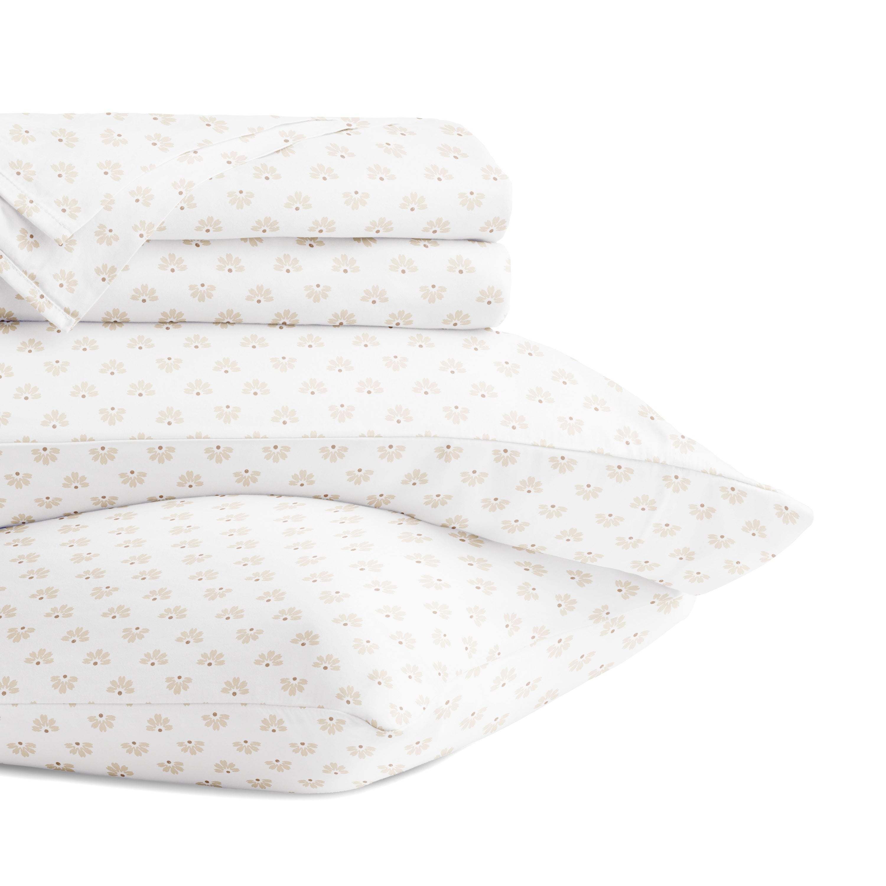 Moon Daisies 100% Cotton Long Staple Sheet Set