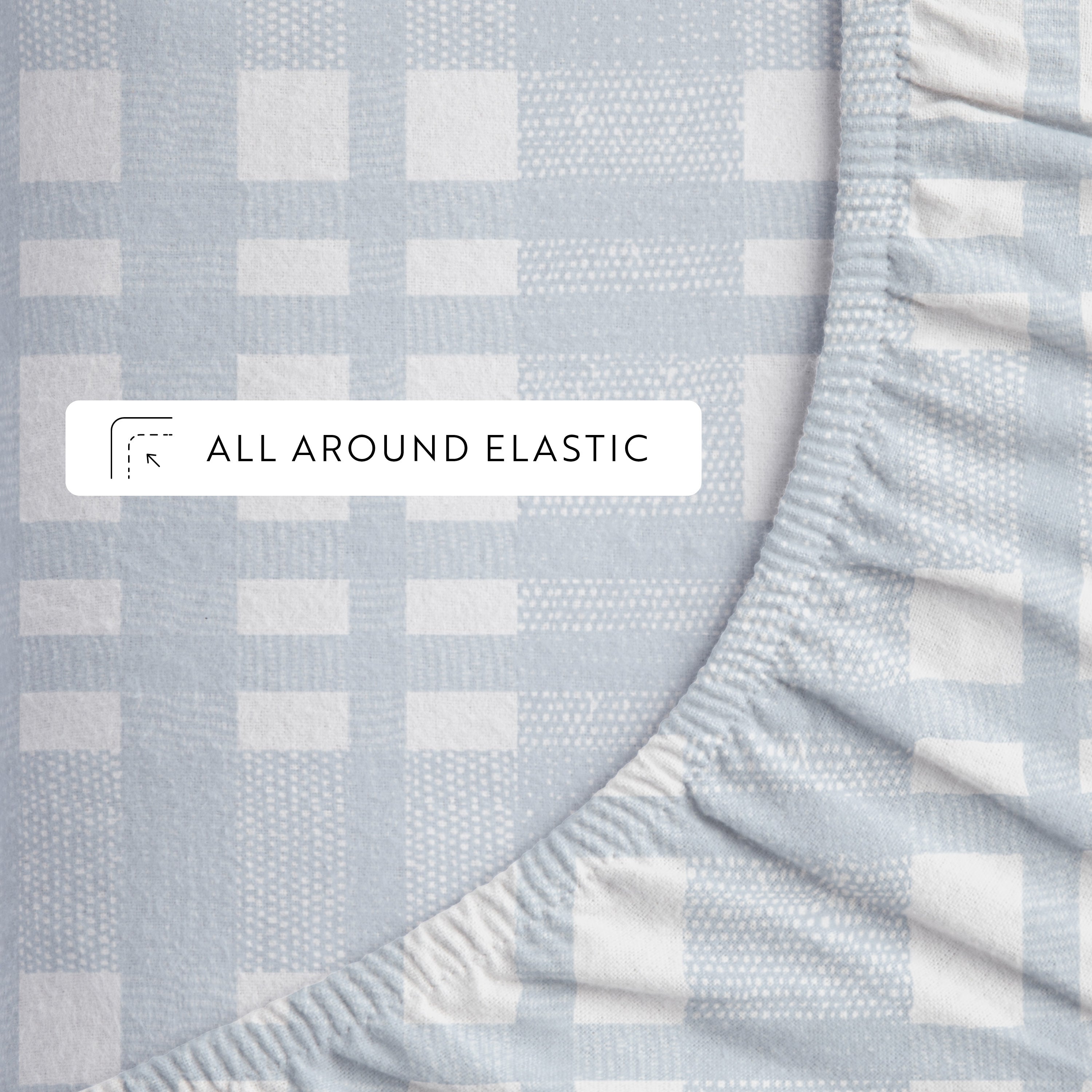 Woven 4-Piece 100% Cotton Flannel Sheet Set