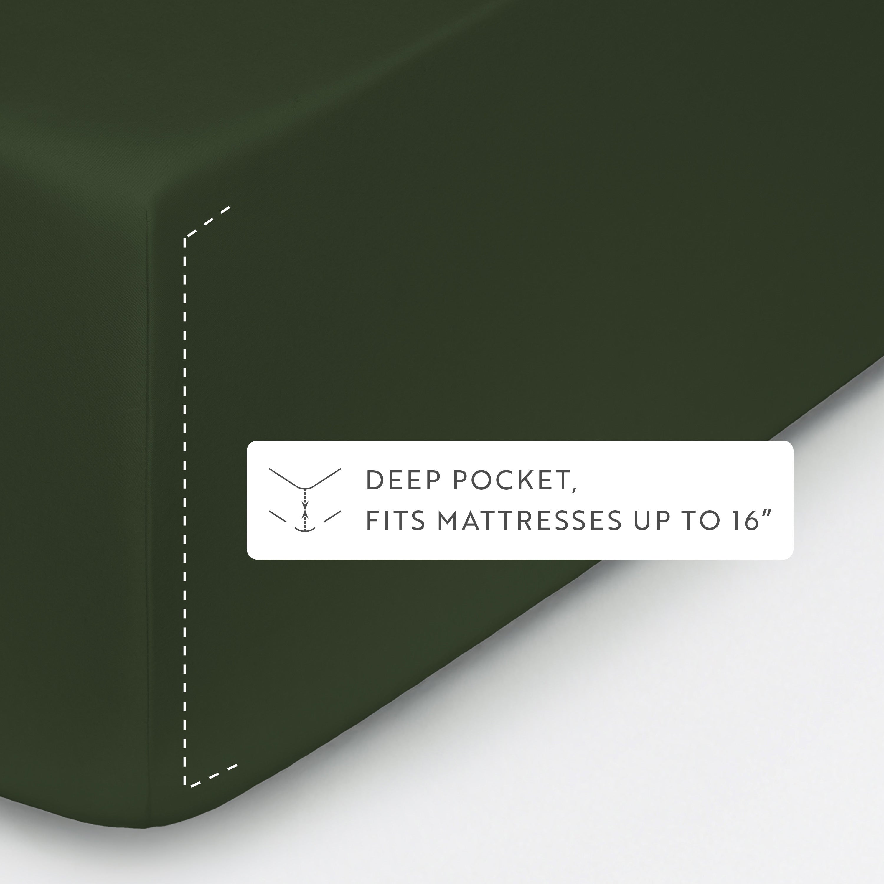 4-Piece Double Brushed Solid Sheet Set