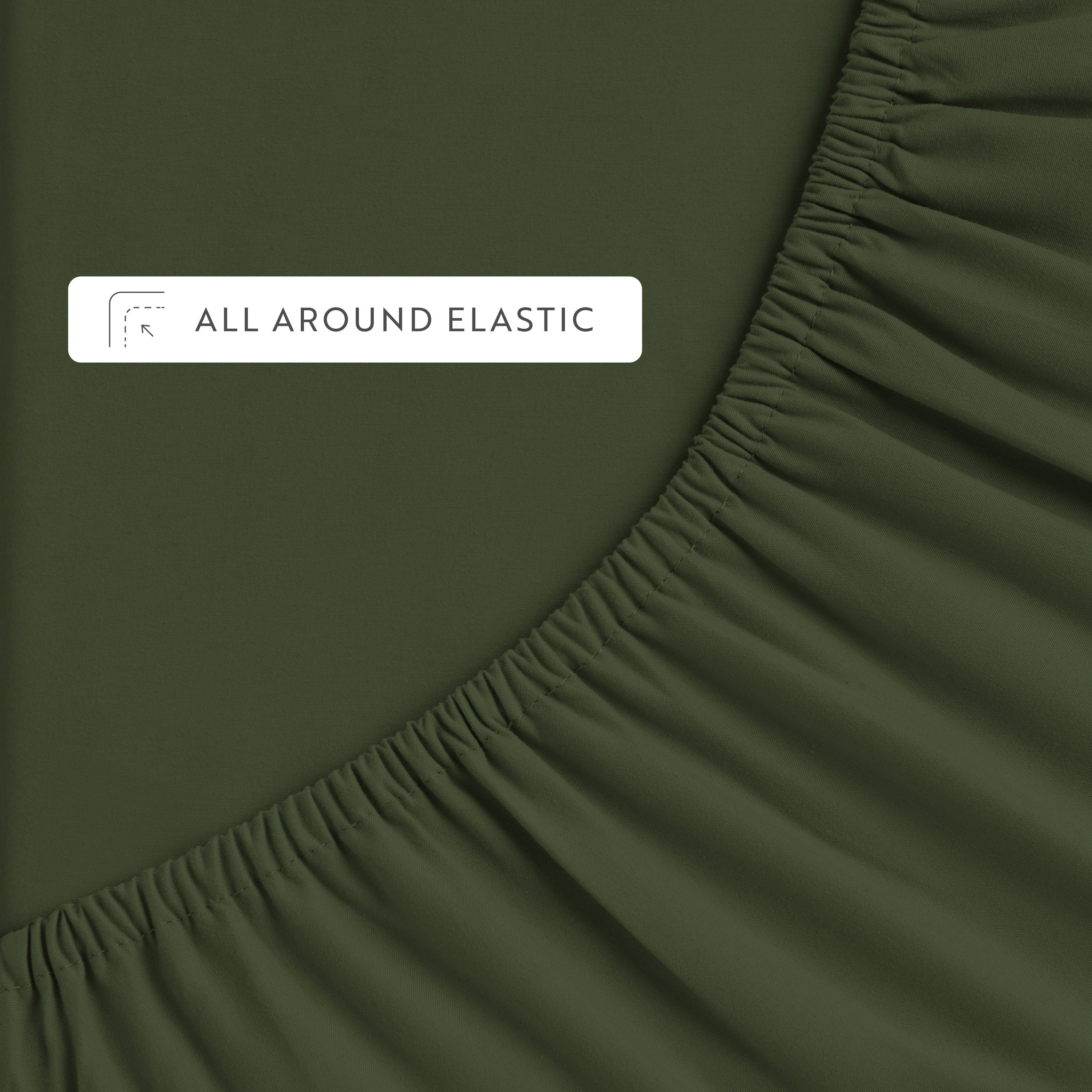 4-Piece Double Brushed Solid Sheet Set