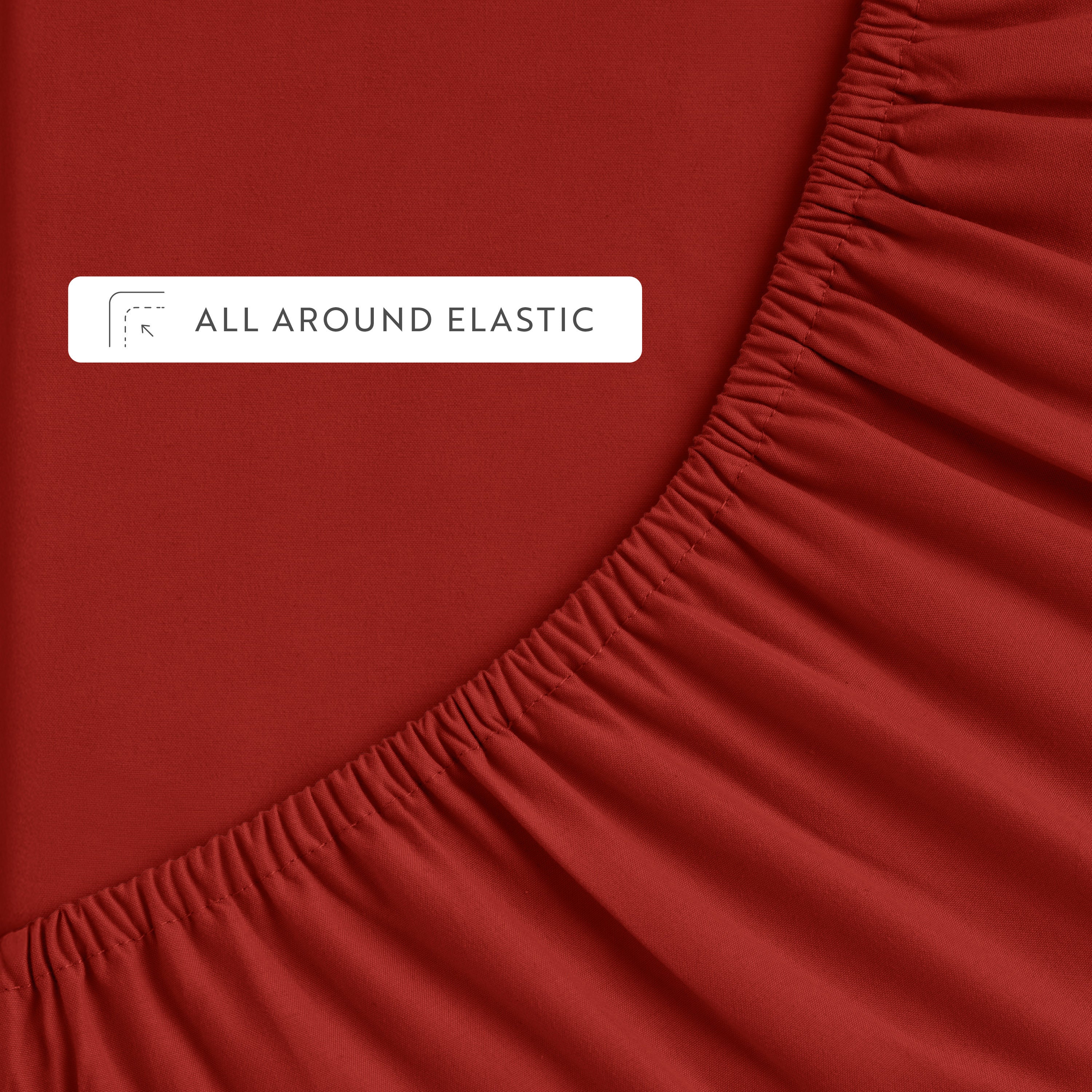 4-Piece Double Brushed Solid Sheet Set