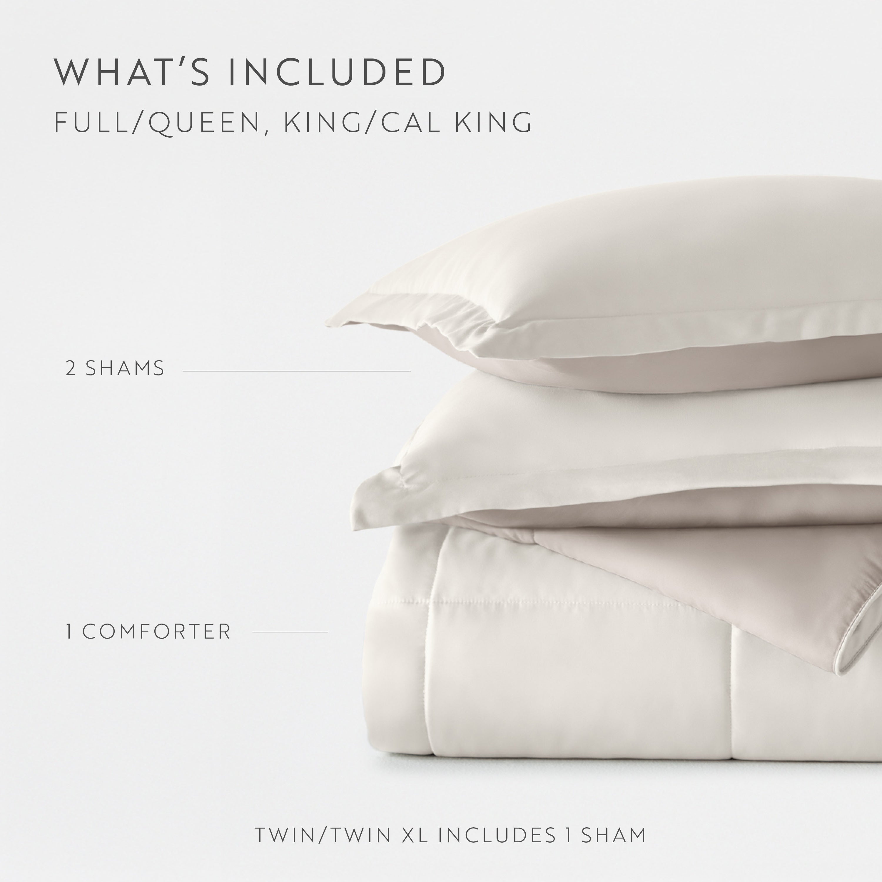 Lightweight All Season Reversible Down-Alternative Comforter Set