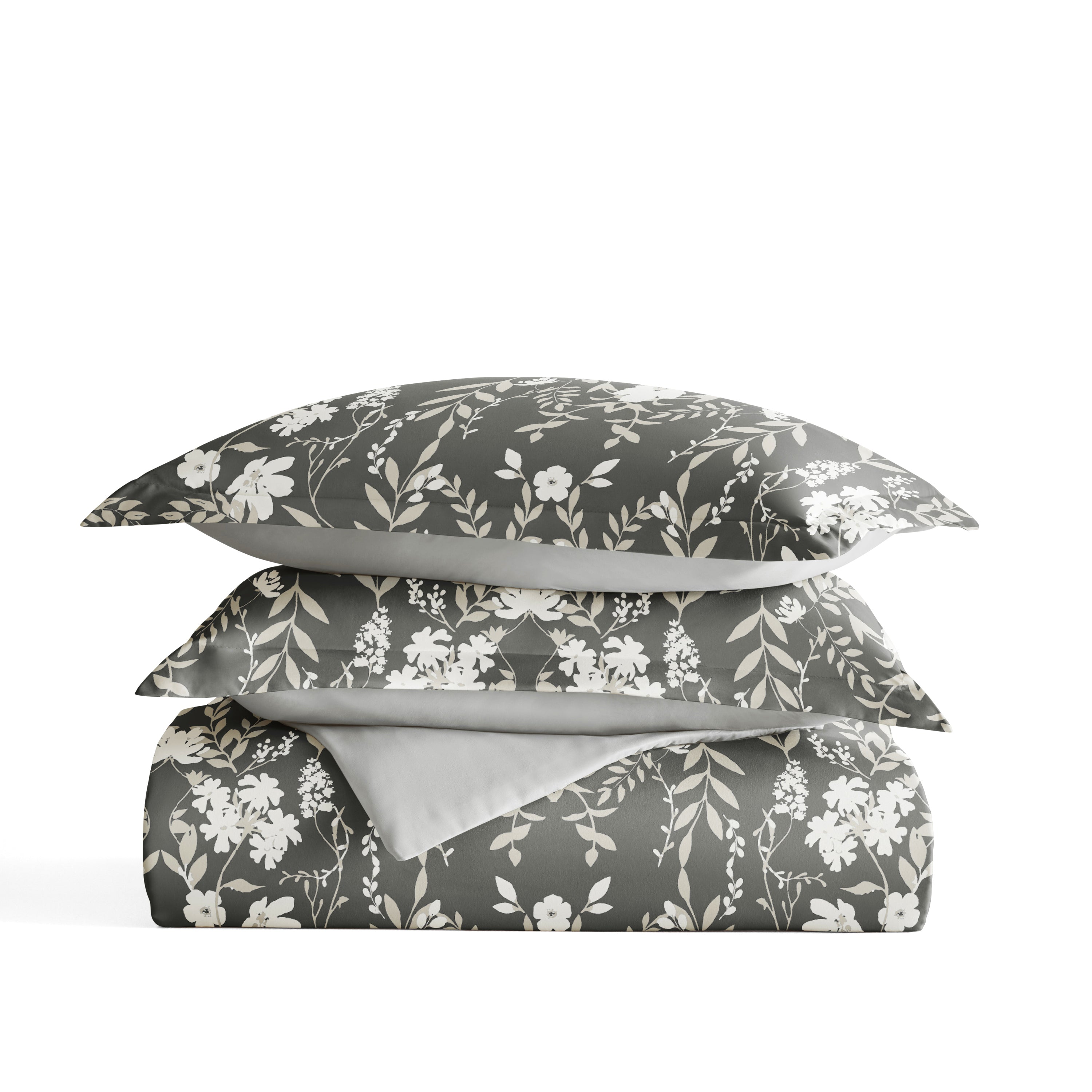 Secret Garden Patterned Reversible Duvet Cover Set